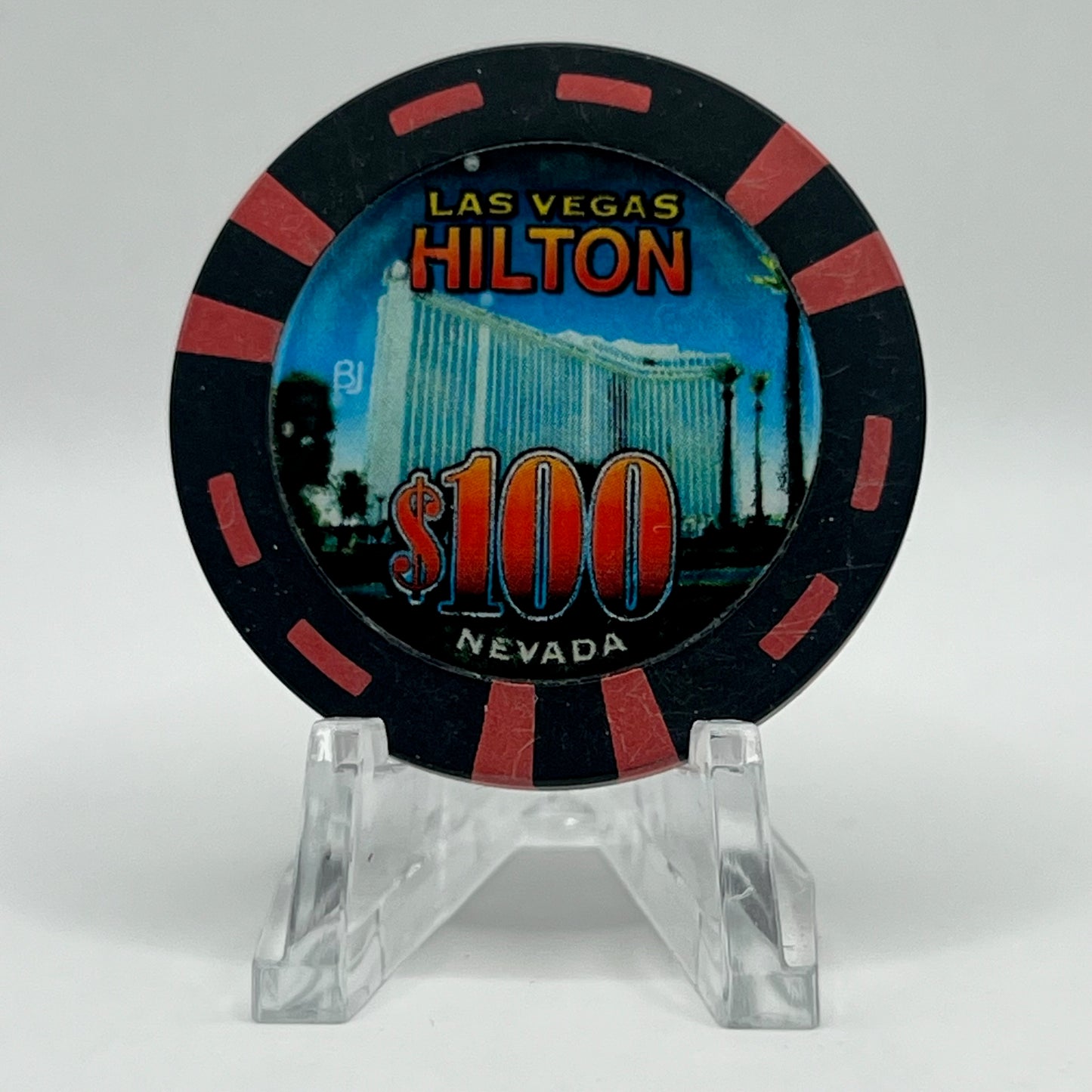 Las Vegas Hilton Las Vegas Nevada 2005 $100 Casino Chip E4187