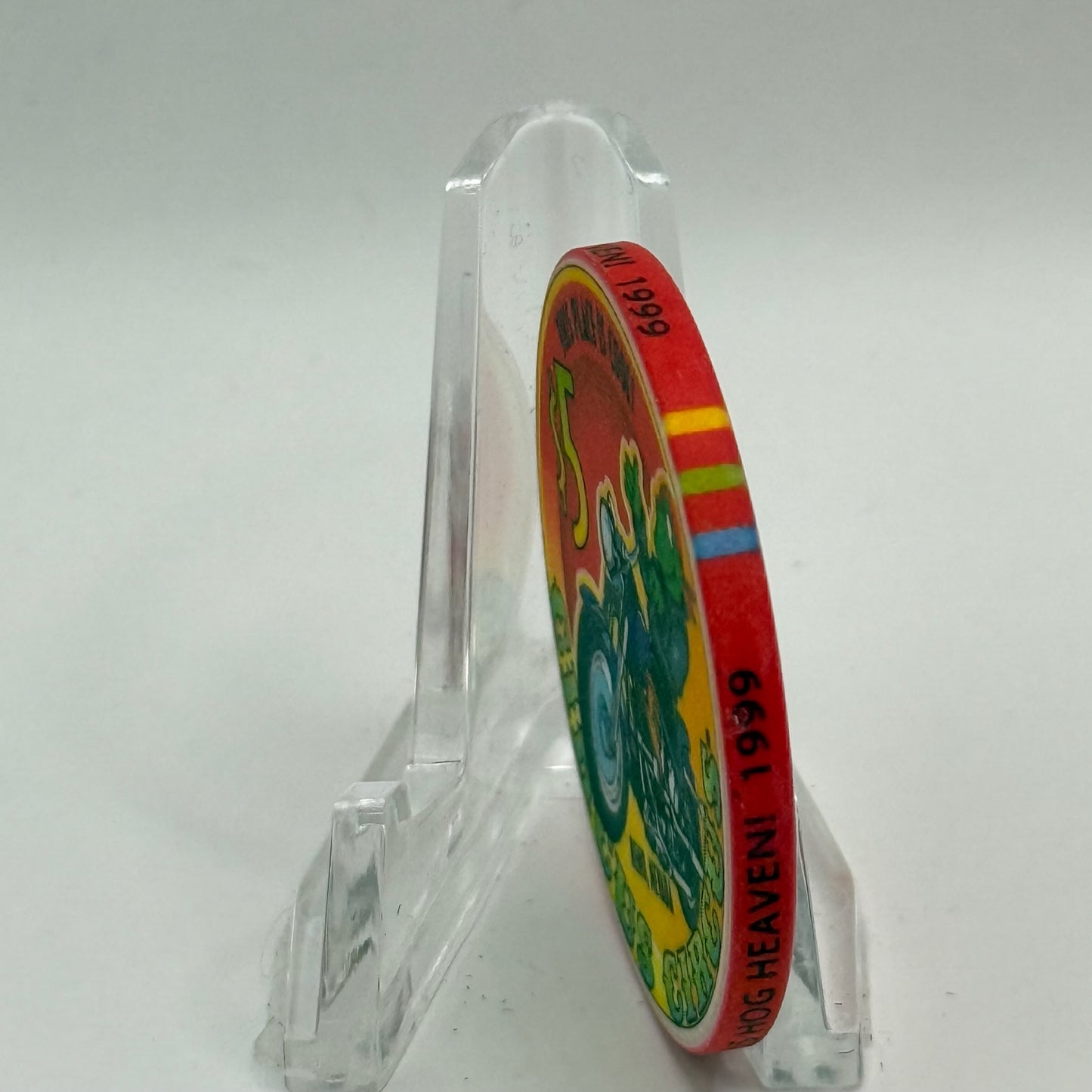 Circus Circus Reno Nevada 1999 'Street Vibrations' LE $5 Casino Chip V3883