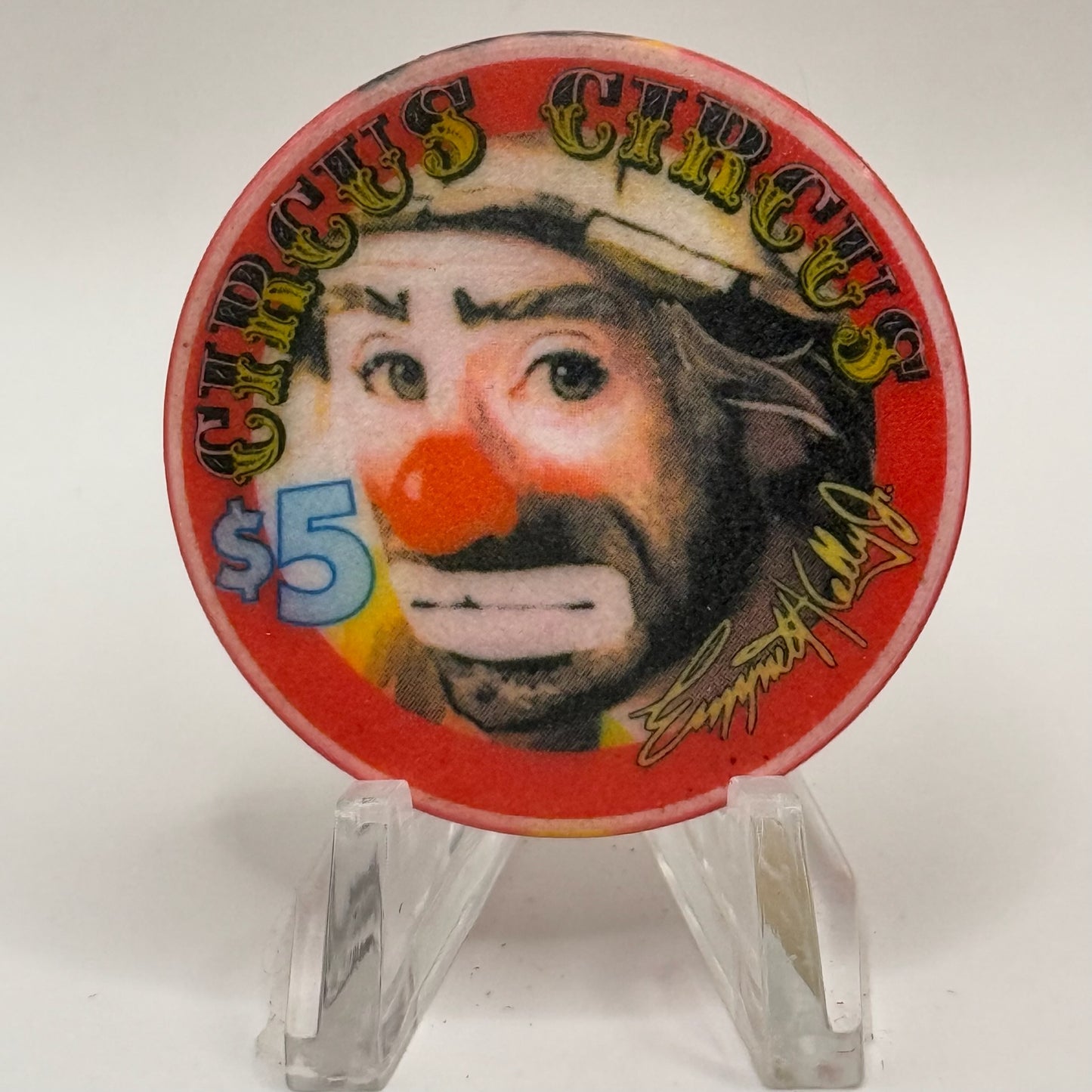 Circus Circus Reno Nevada 1998 LE $5 Casino Chip N9492