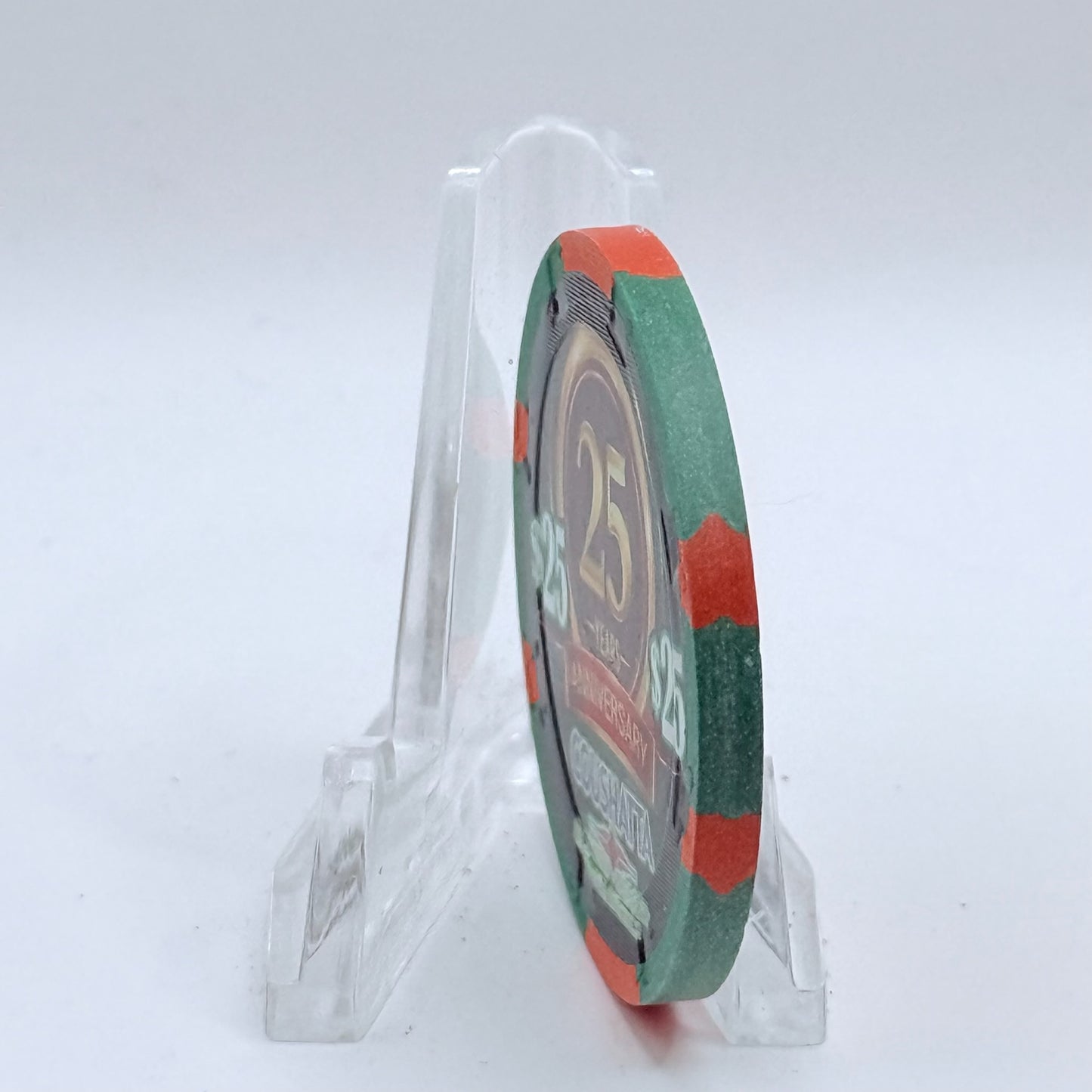 Coushatta Kinder Louisiana 2021 '25th Anniversary' LE $25 Casino Chip