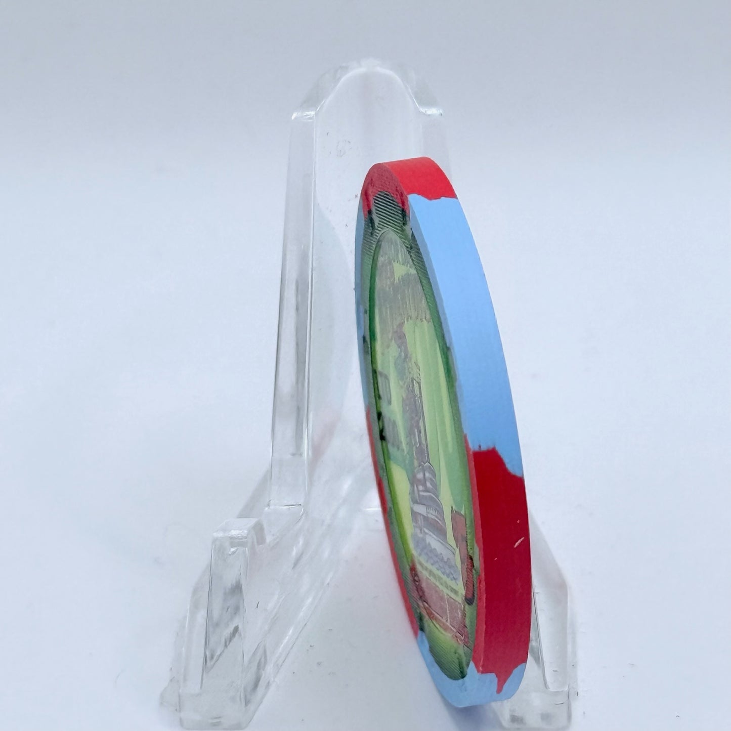 Colorado Belle Laughlin Nevada 2000 'Gator Days Wild Adventures' LE $5 Casino Chip E3914