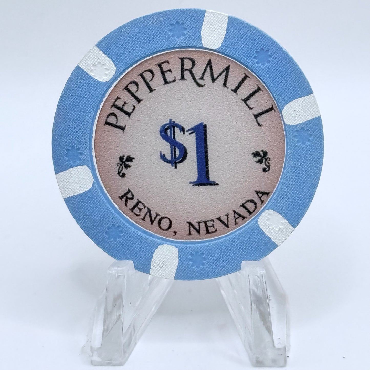 Peppermill Reno Nevada 2010 $1 Casino Chip E9951