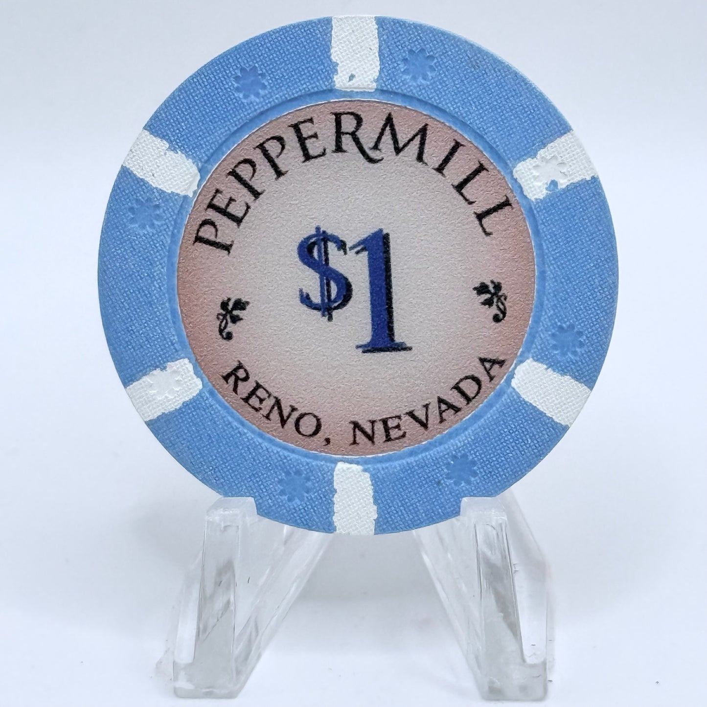 Peppermill Reno Nevada 2010 $1 Casino Chip E9951