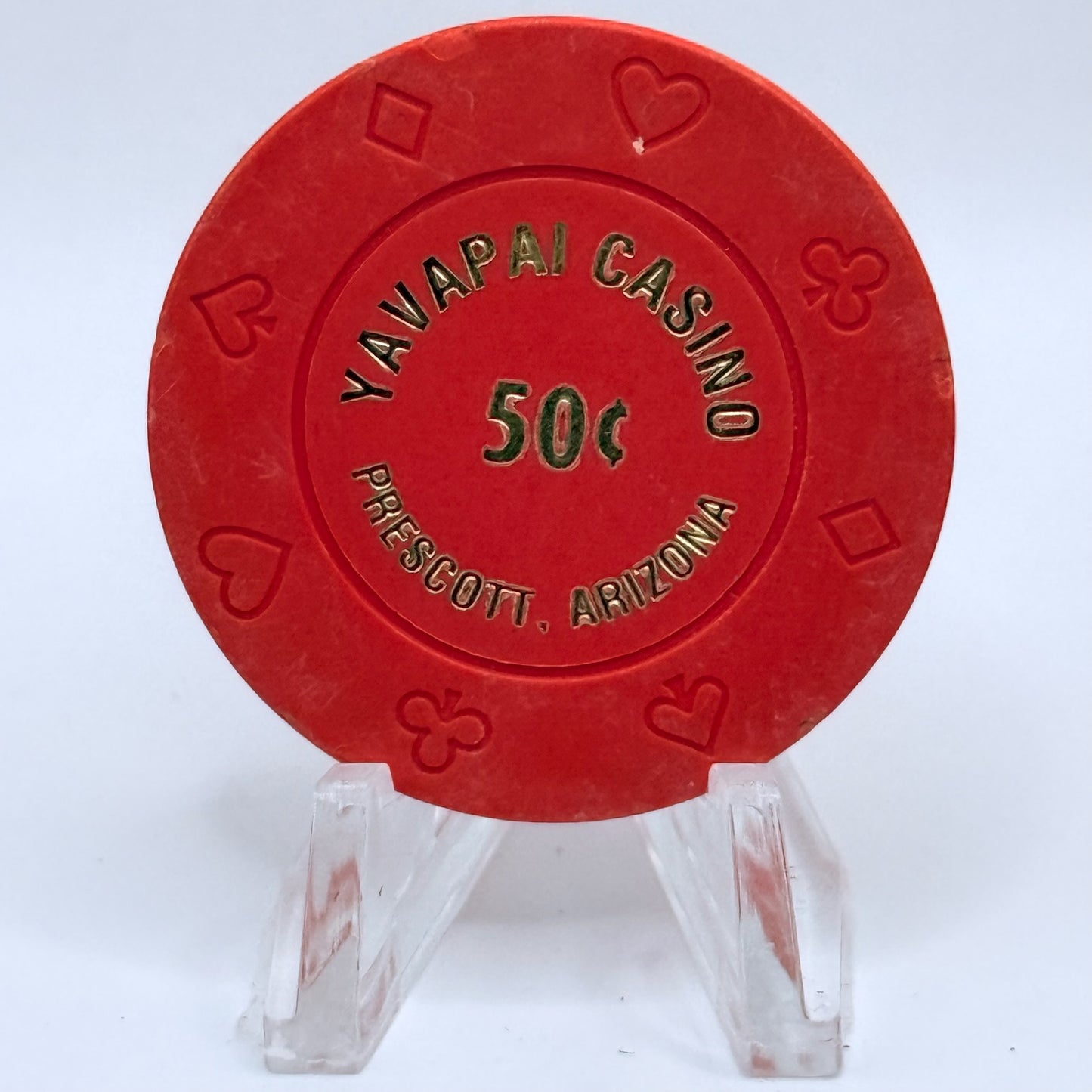 Yavapai Casino Prescott Arizona $0.50 Casino Chip