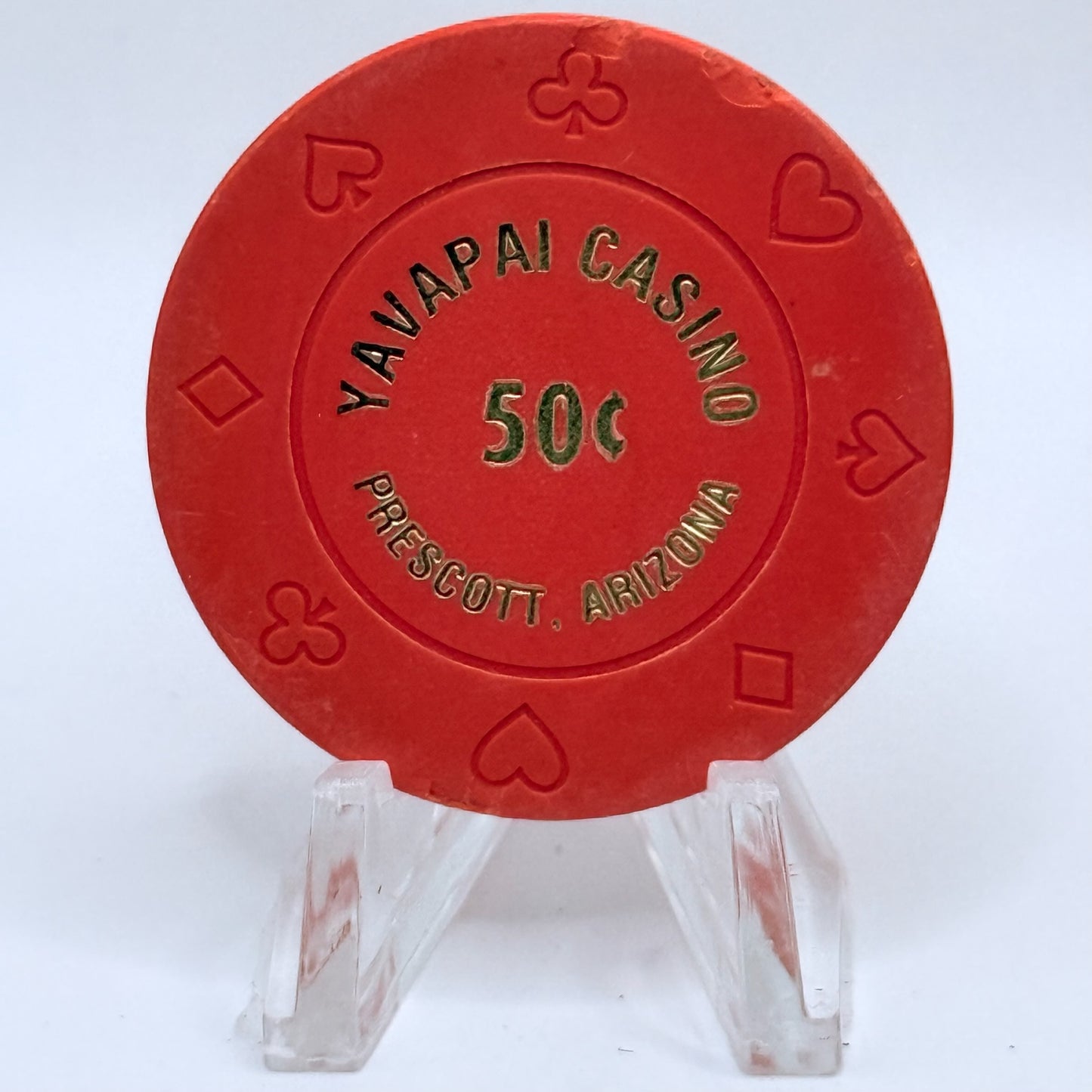 Yavapai Casino Prescott Arizona $0.50 Casino Chip