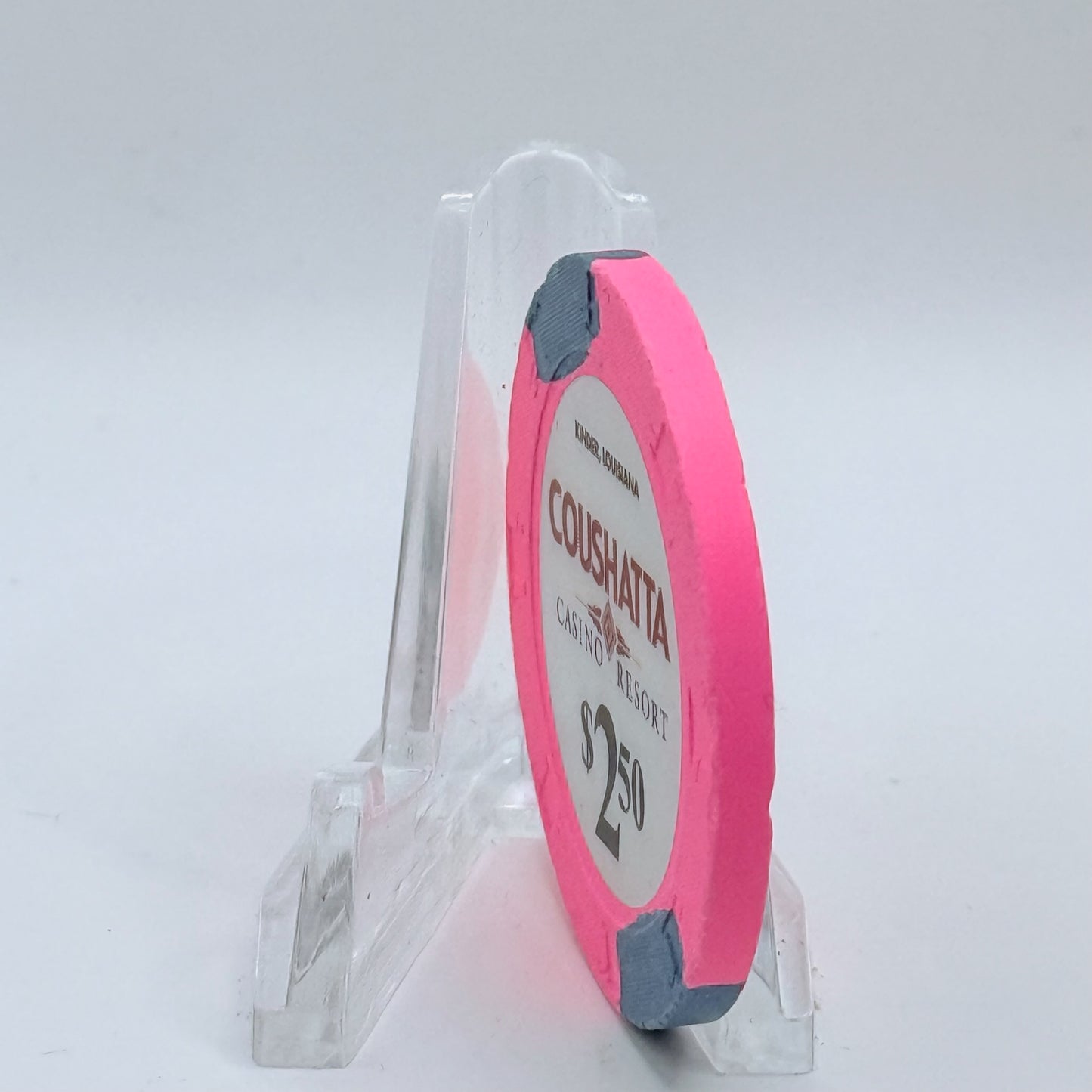 Coushatta Kinder Louisiana $2.50 Casino Chip