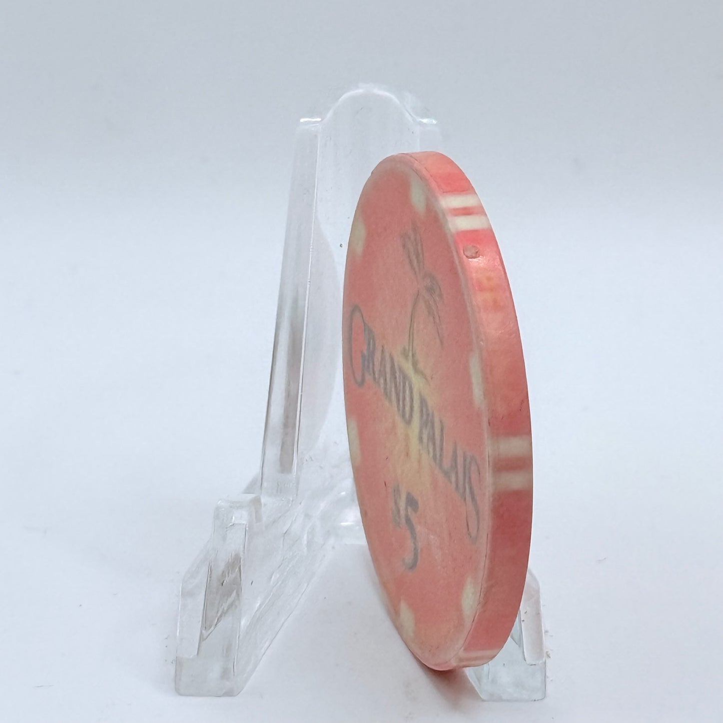 Grand Palais Lake Charles Louisiana 1996 LE $5 Casino Chip