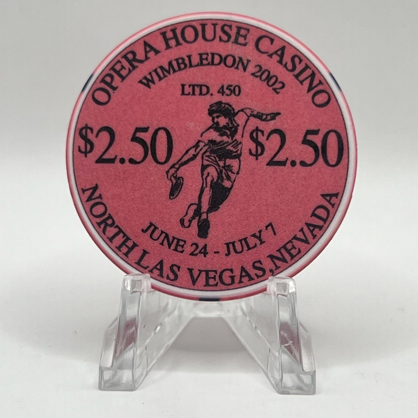 Opera House Casino N. Las Vegas Nevada 2002 LE $2.50 Casino Chip E1741