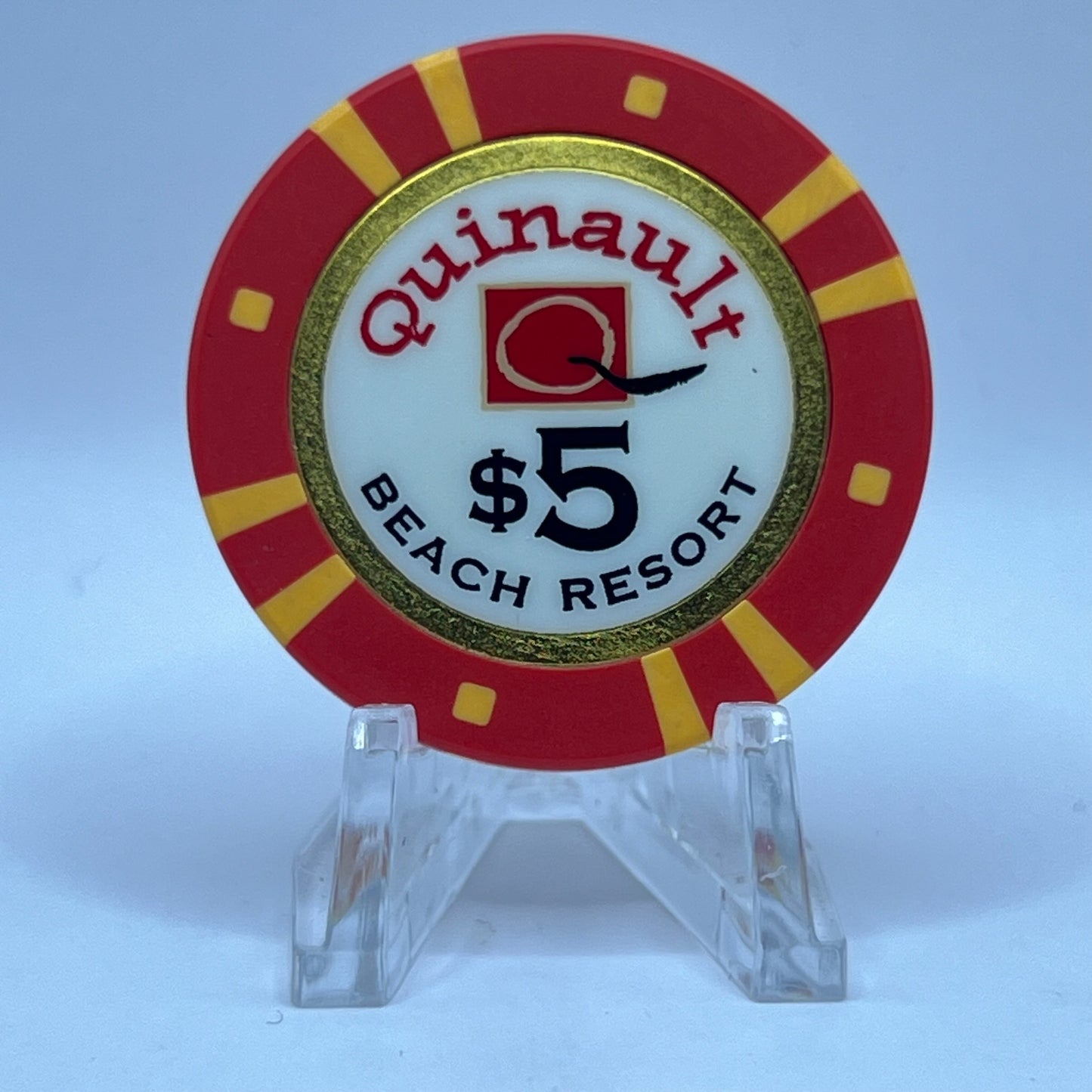 Quinault Beach Resort Ocean Shores Washington 2000 $5 Casino Chip