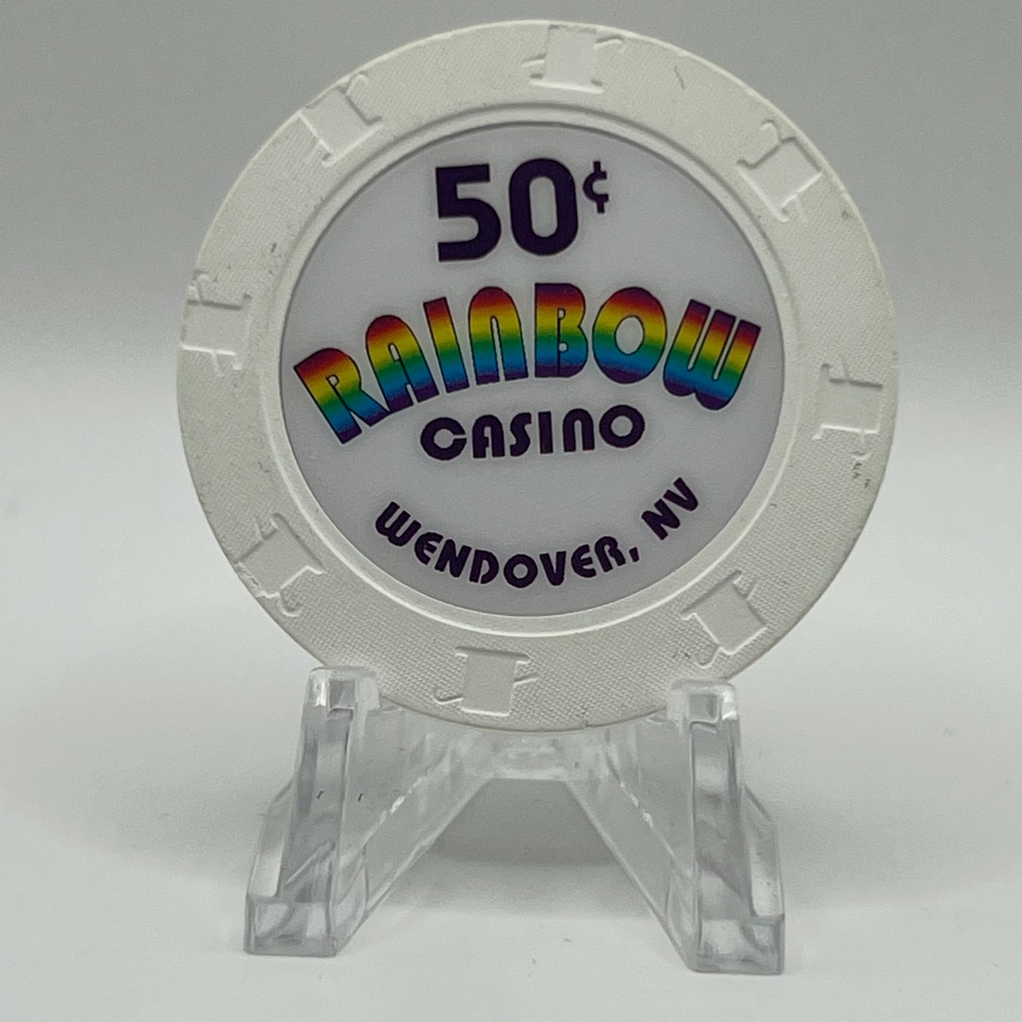 Rainbow Casino Wendover Nevada 2019 $0.50 Casino Chip D2832