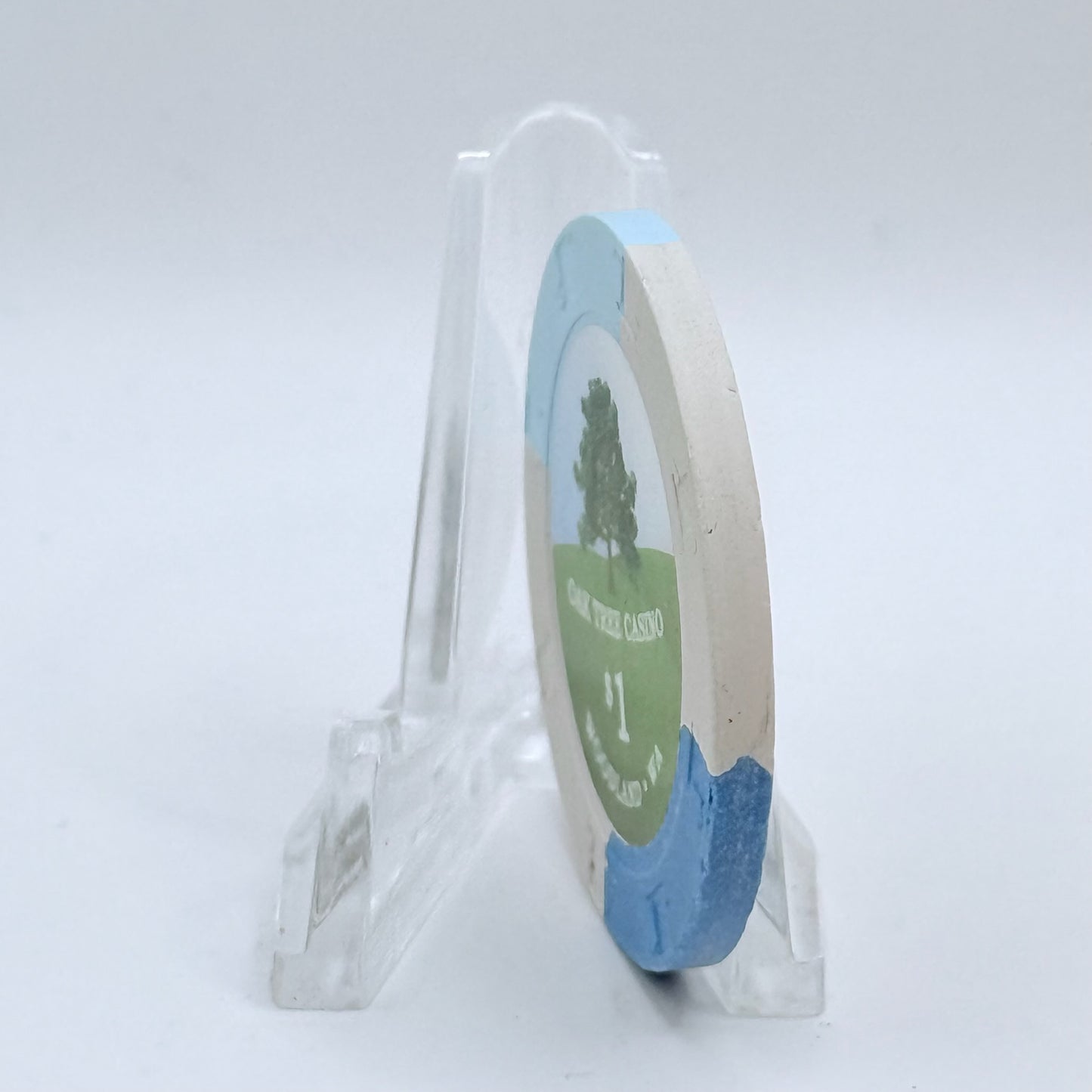 Oak Tree Casino Woodland Washington $1 Casino Chip