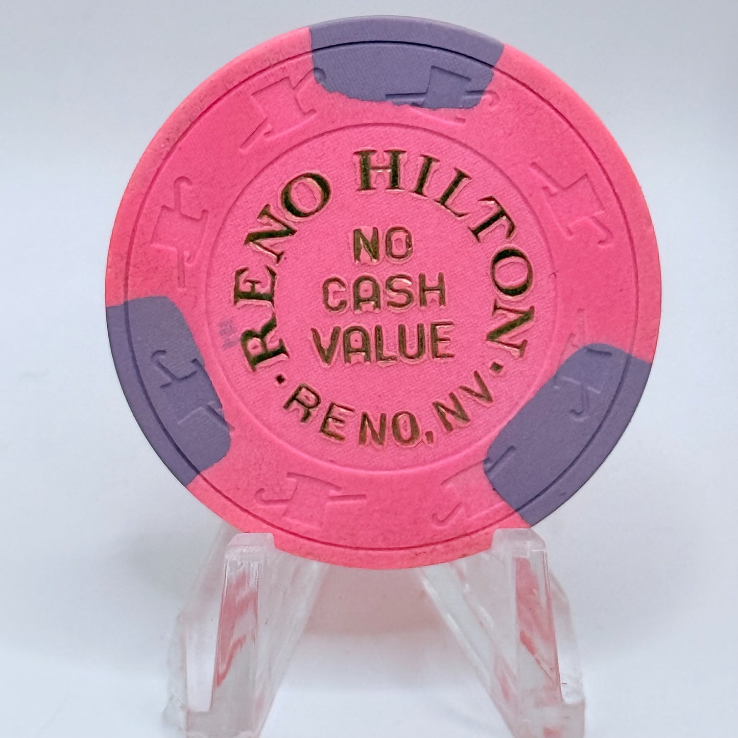 Hilton Reno Reno Nevada 1980s NCV Casino Chip N6881