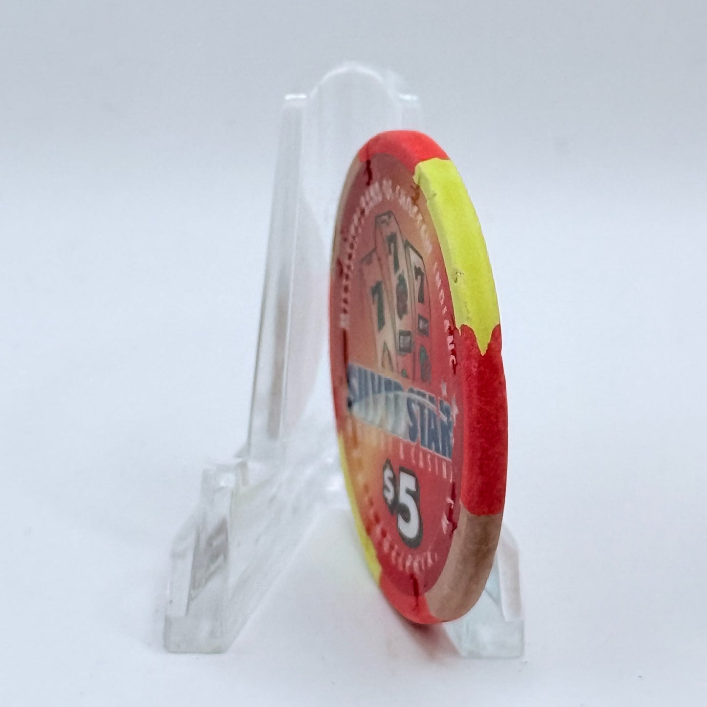 Silver Star Philadelphia Mississippi 1998 $5 Casino Chip