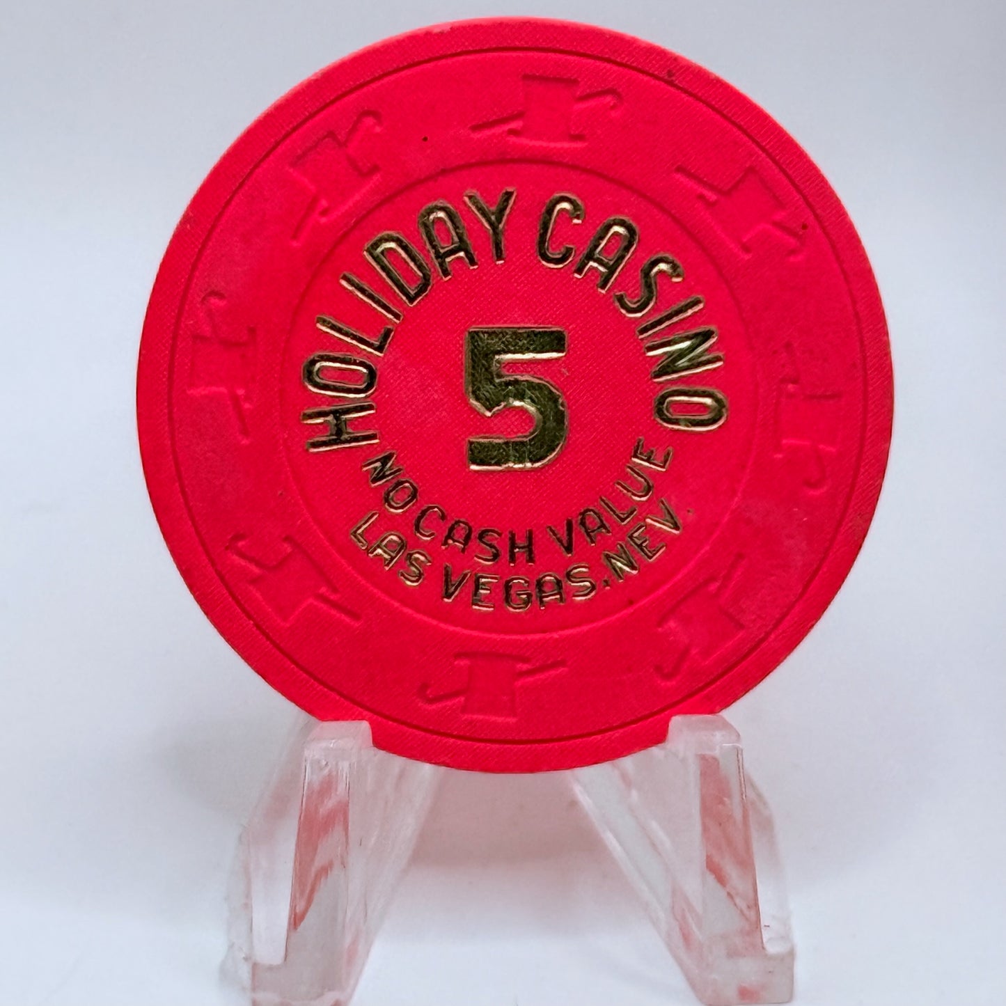 Holiday Casino Las Vegas Nevada $5 NCV Casino Chip
