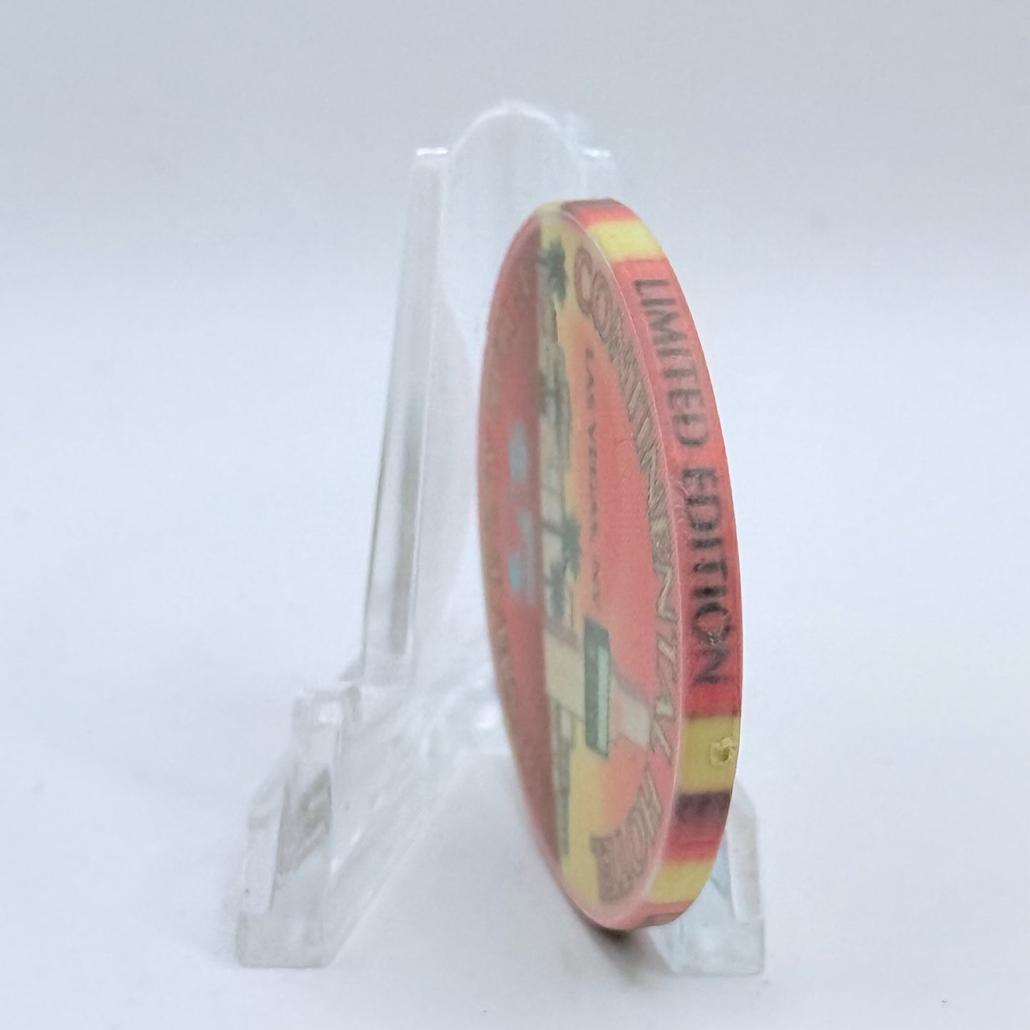 Continental Hotel Las Vegas Nevada 1996 '15 Year Anniversary' LE $5 Casino Chip N8115