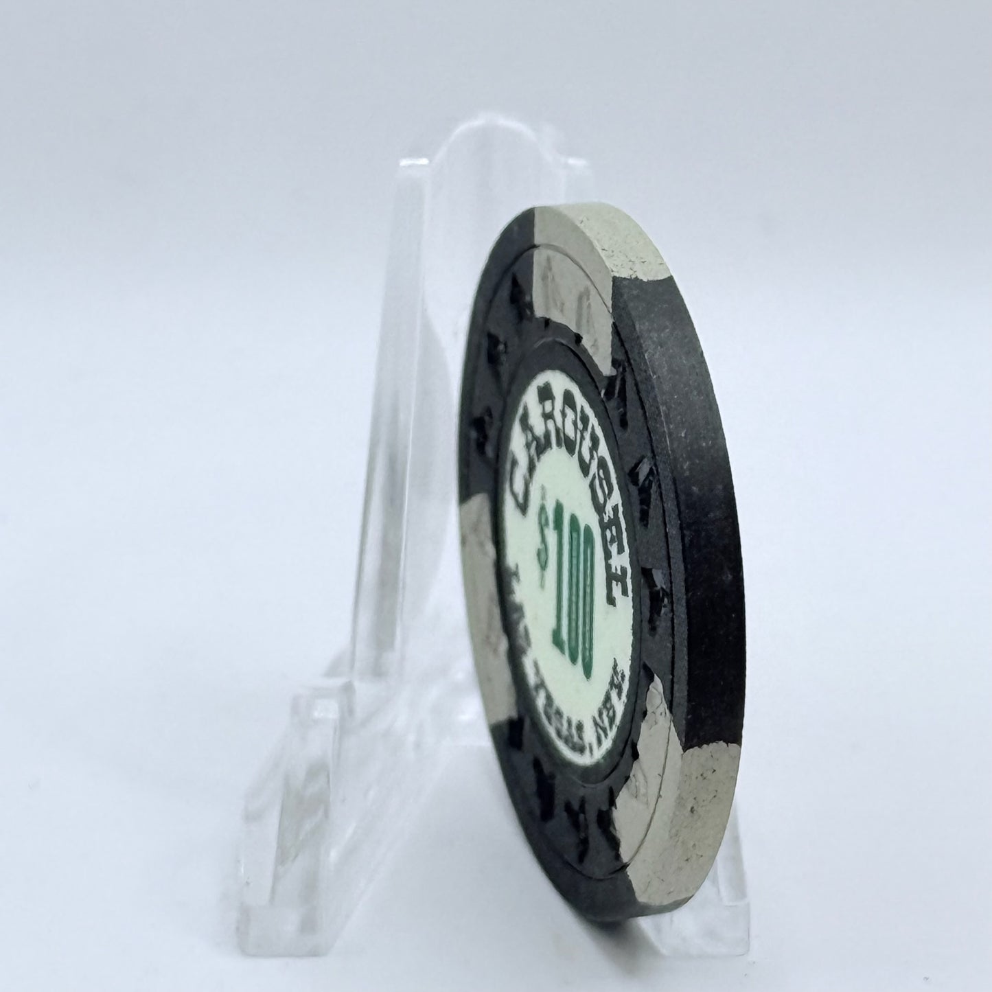 Carousel Las Vegas Nevada 1967 LE $100 Casino Chip N4276