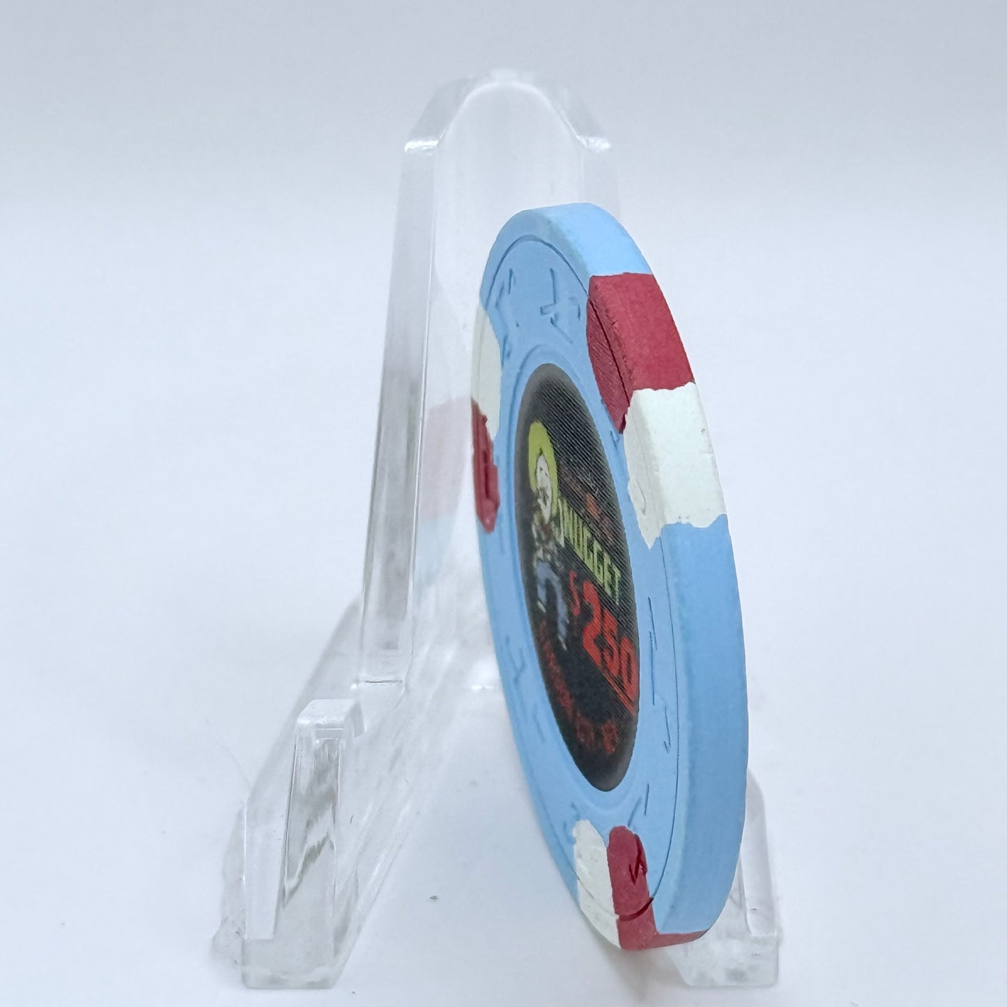 Carson City Nugget Carson City Nevada 1990's $2.50 Casino Chip N2515.1 (Thick line under .50)