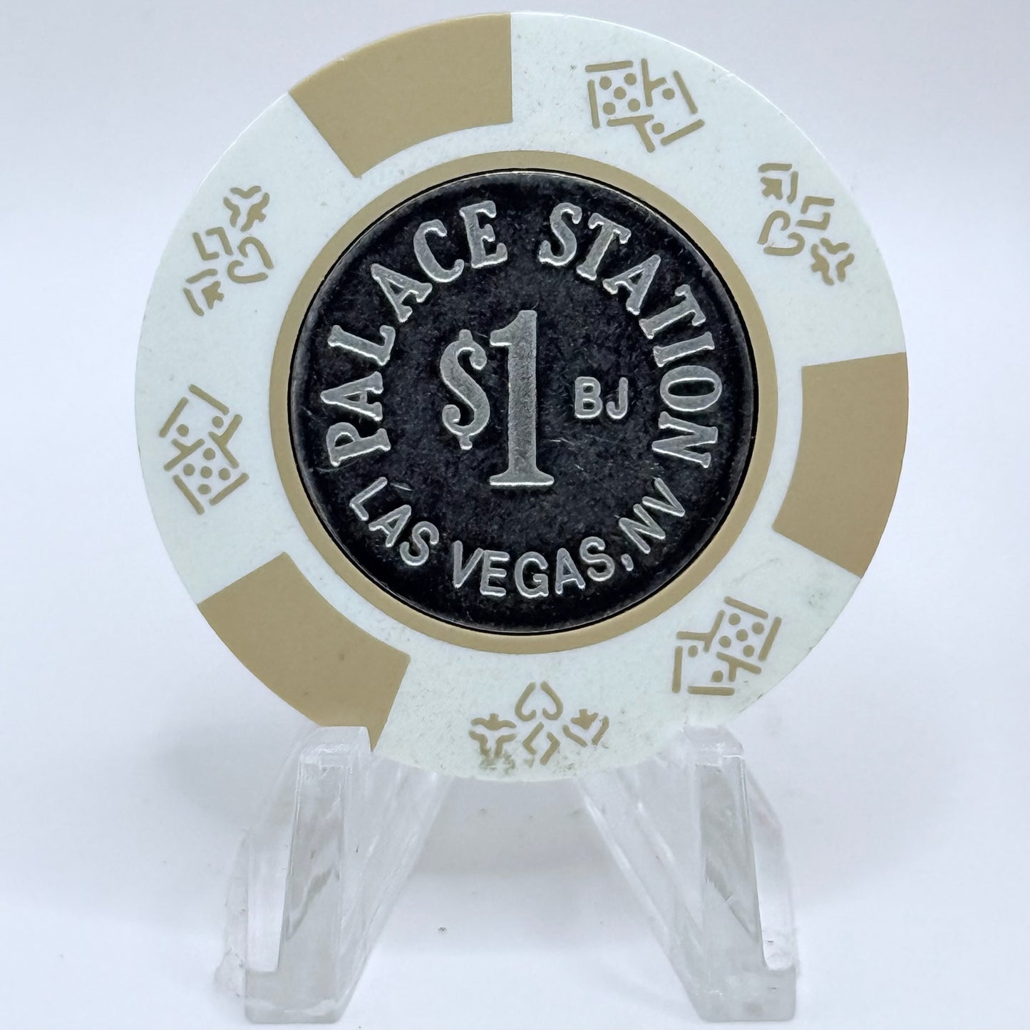 Palace Station Las Vegas Nevada 1984 $1 Casino Chip N1997