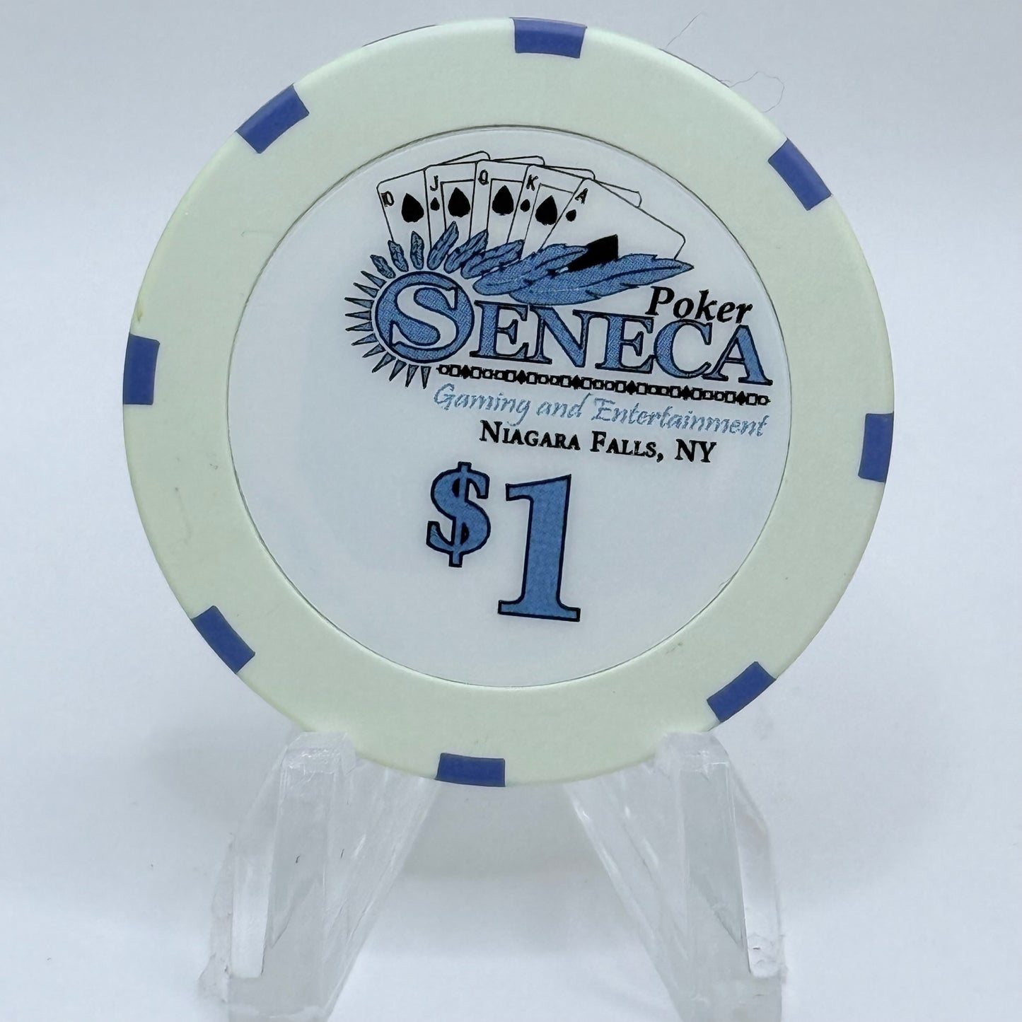 Seneca Niagara Casino Niagara Falls New York 2016 $1 Casino Chip