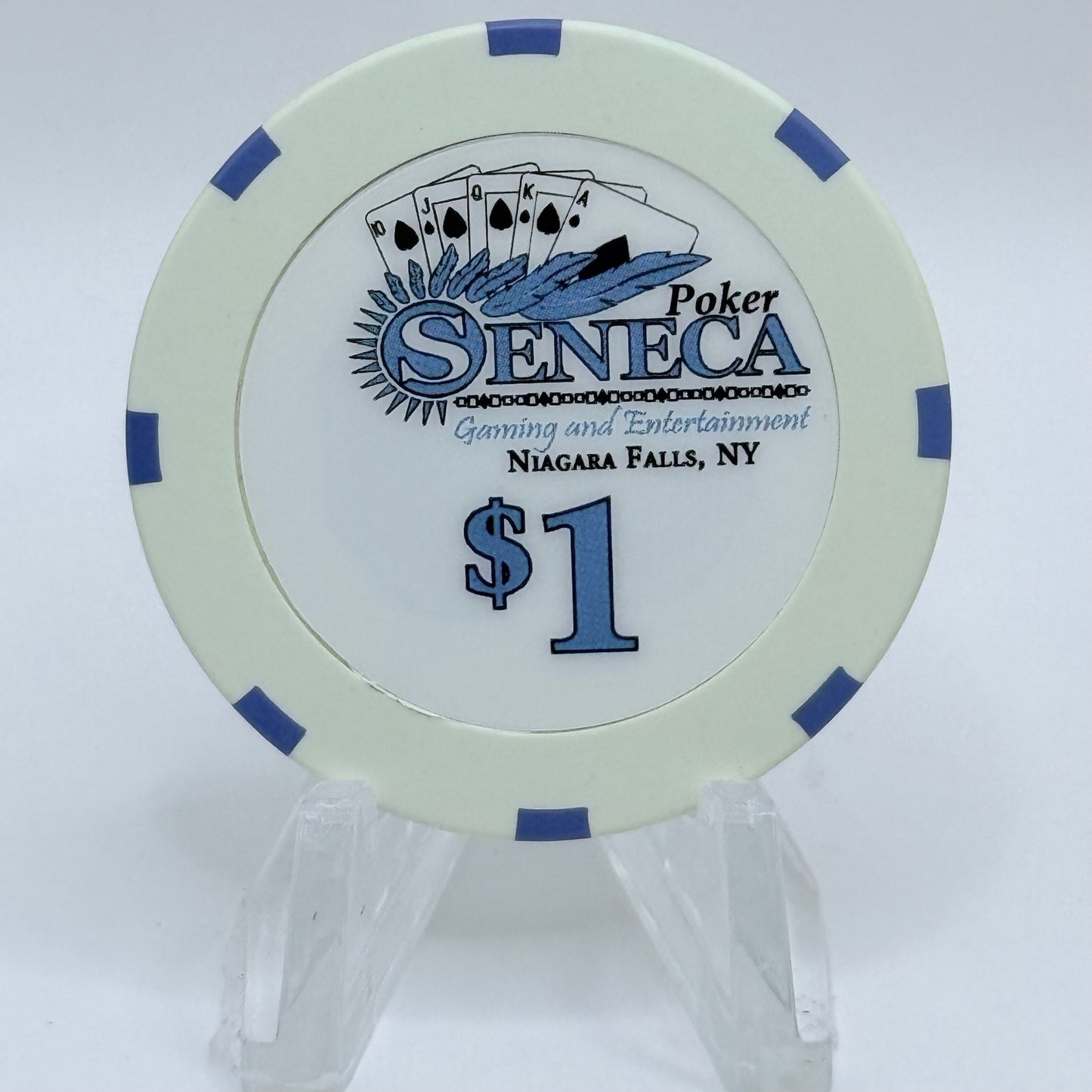 Seneca Niagara Casino Niagara Falls New York 2016 $1 Casino Chip
