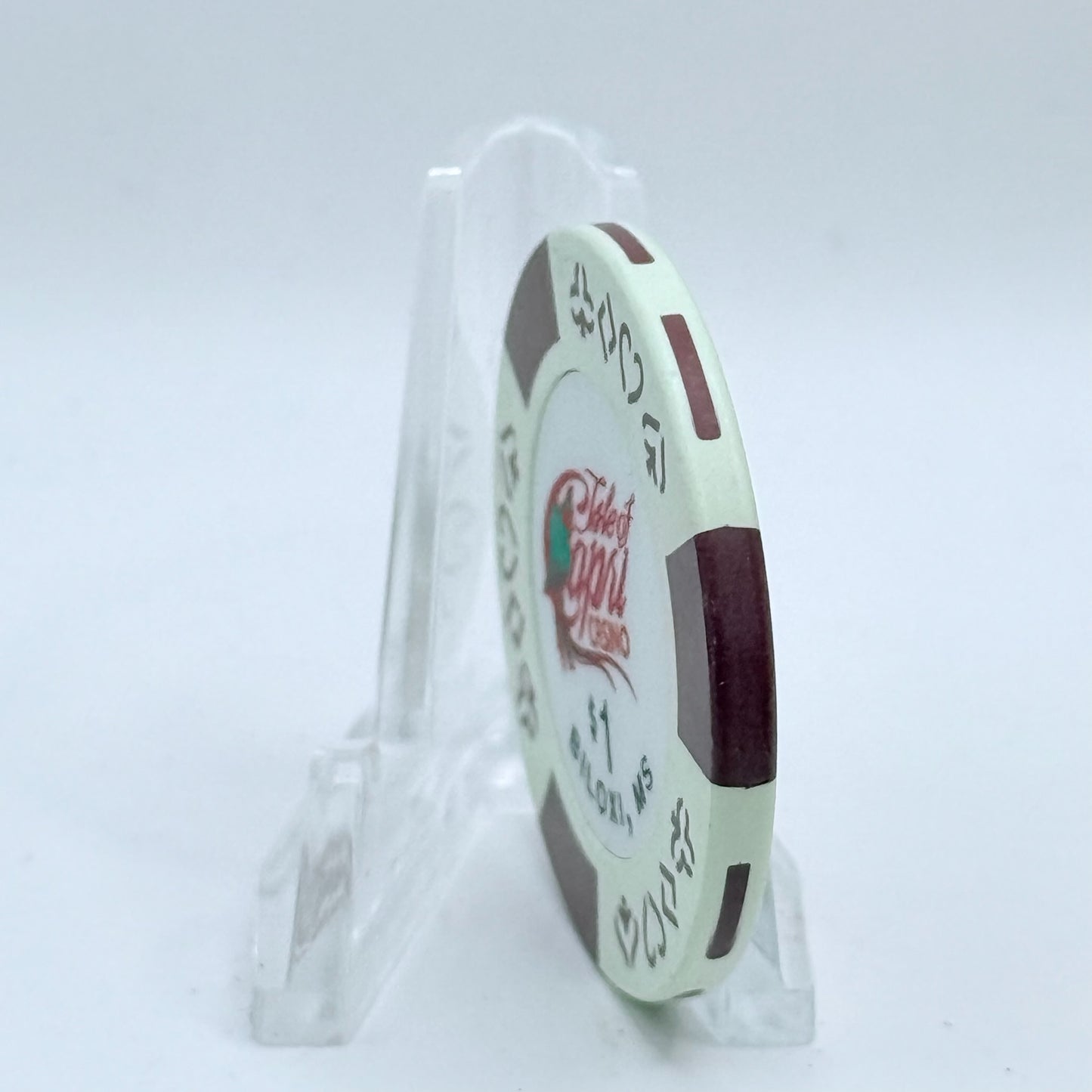 Isle of Capri (Riverboat) Biloxi Mississippi $1 Casino Chip