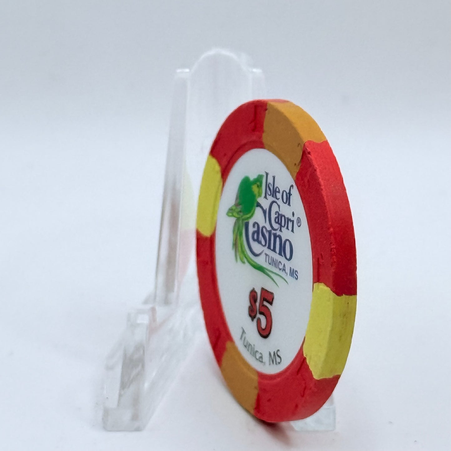 Isle of Capri Tunica Mississippi $5 Casino Chip
