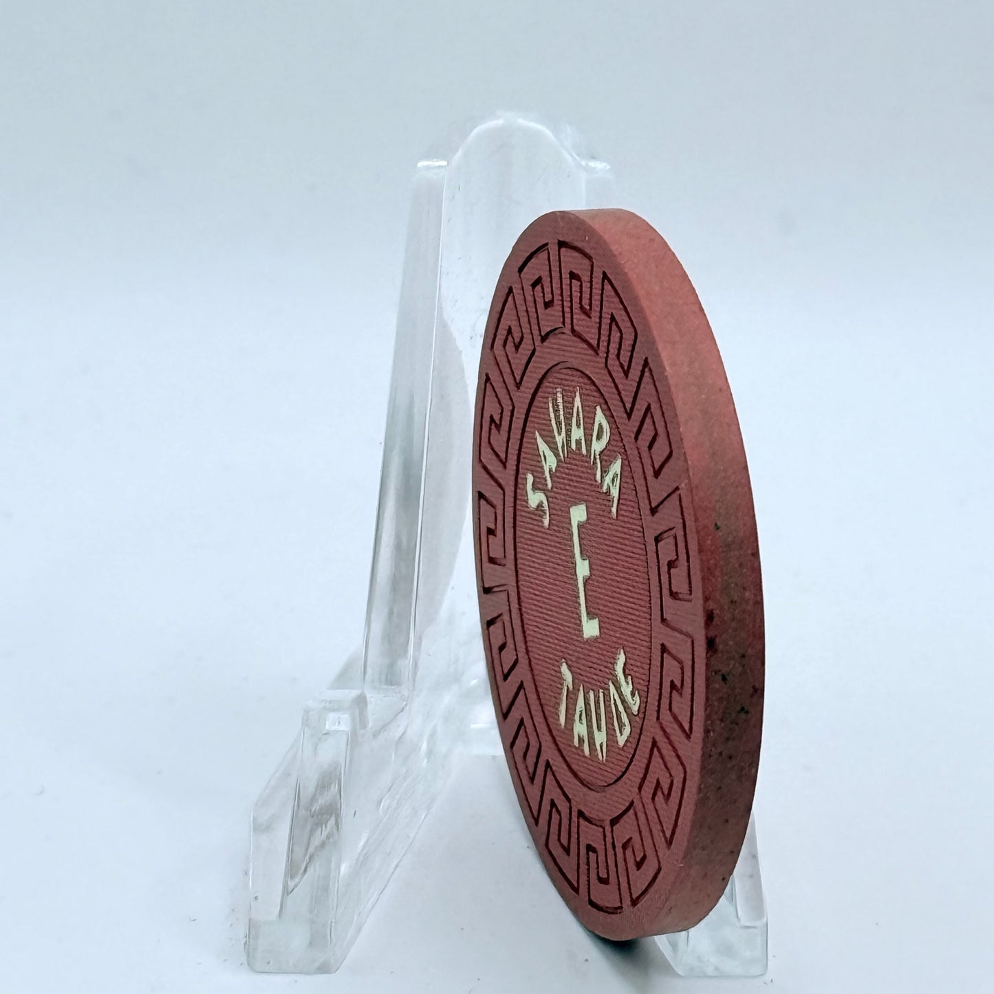 Sahara Tahoe Lake Tahoe Nevada 1970s Series 5 Roulette Casino Chip N5855