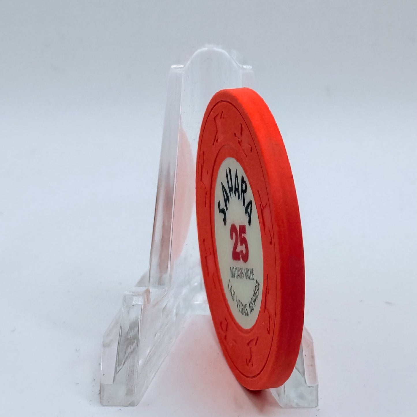 Sahara Las Vegas Nevada 1980s $25 NCV Casino Chip V3350