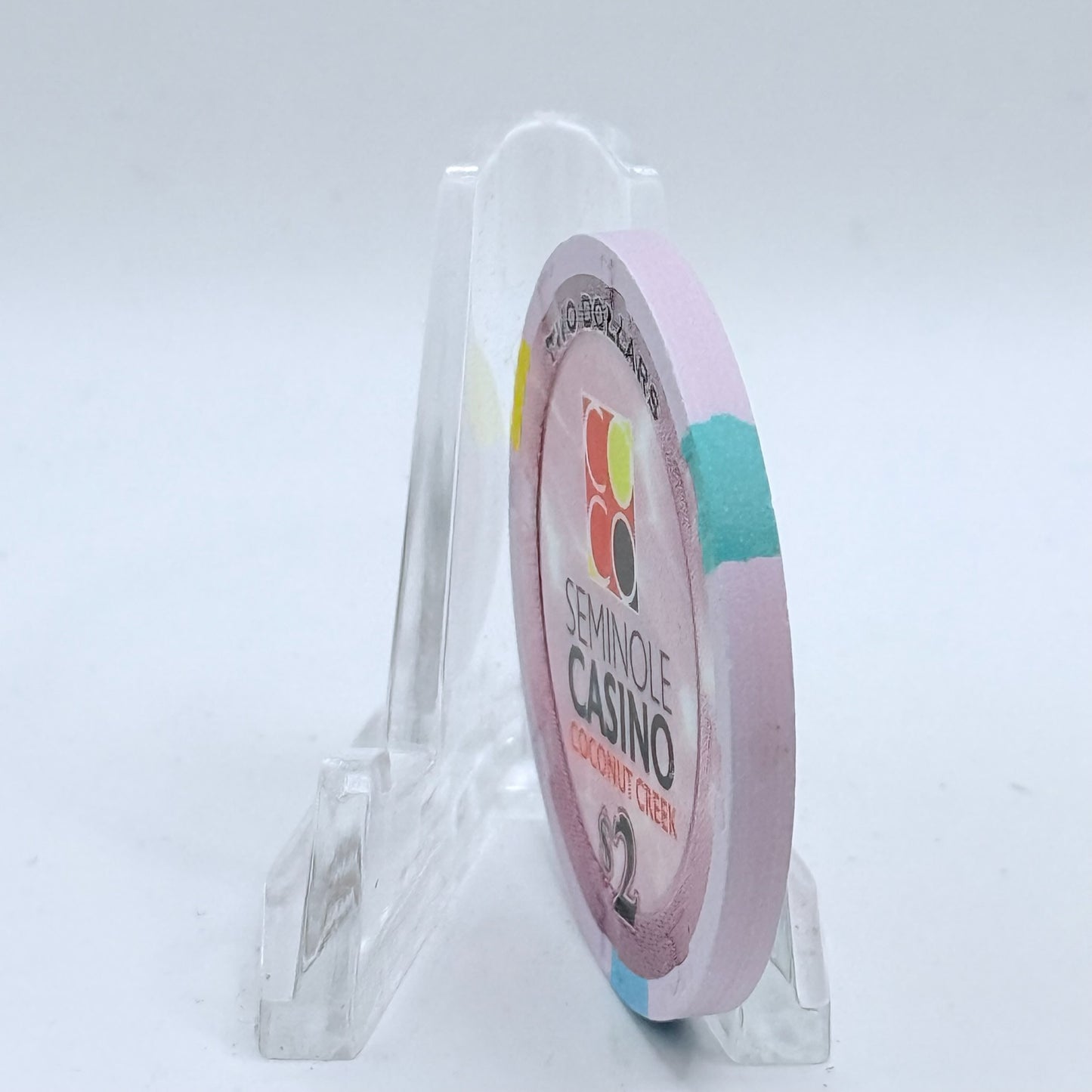 Seminole Indian Casino Coconut Creek Florida 2012 $2 Casino Chip