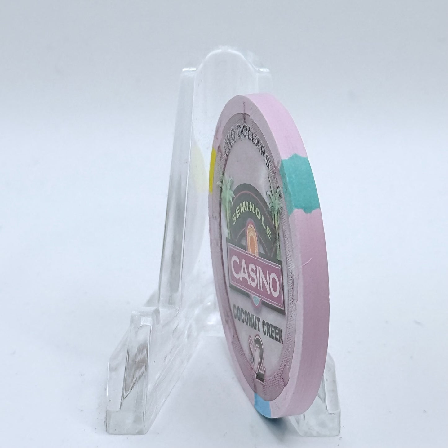 Seminole Indian Casino Coconut Creek Florida 2009 $2 Casino Chip