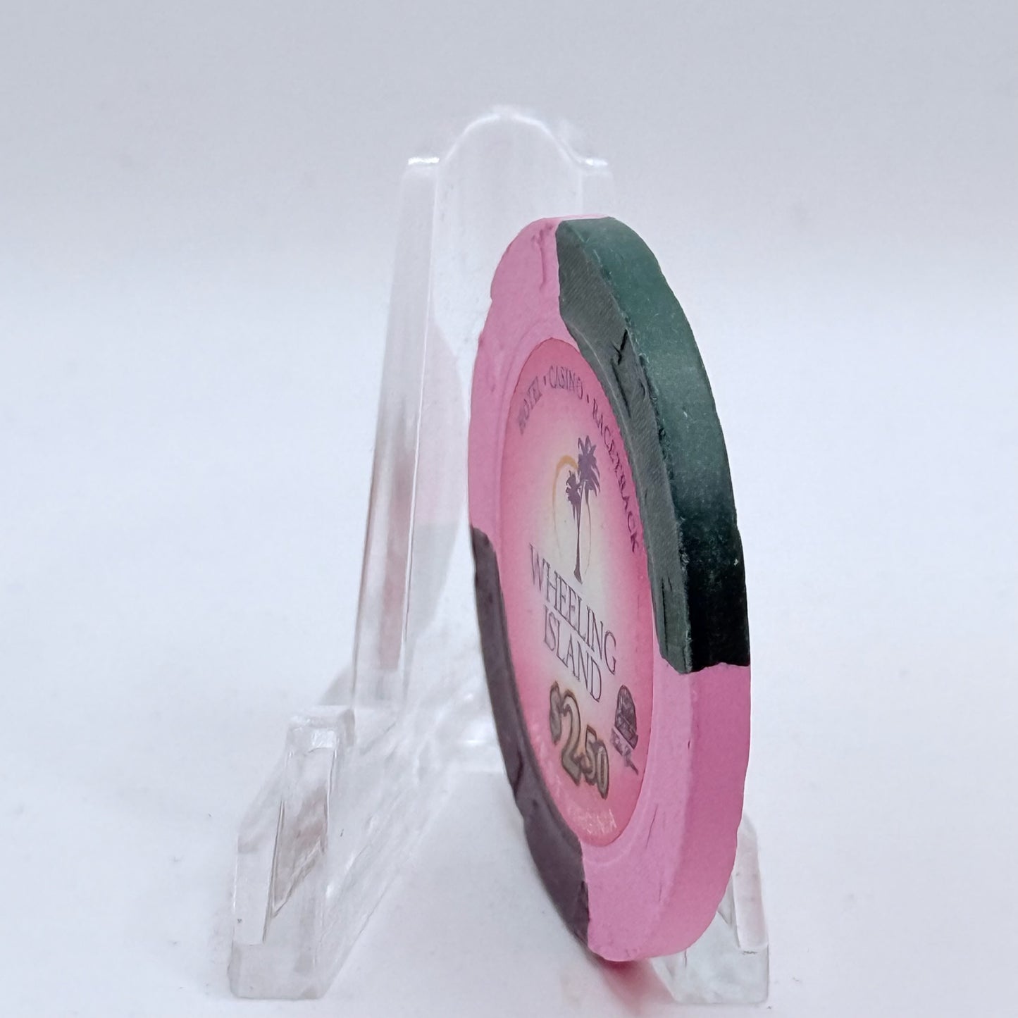 Wheeling Island Wheeling West Virginia 2007 $2.50 Casino Chip