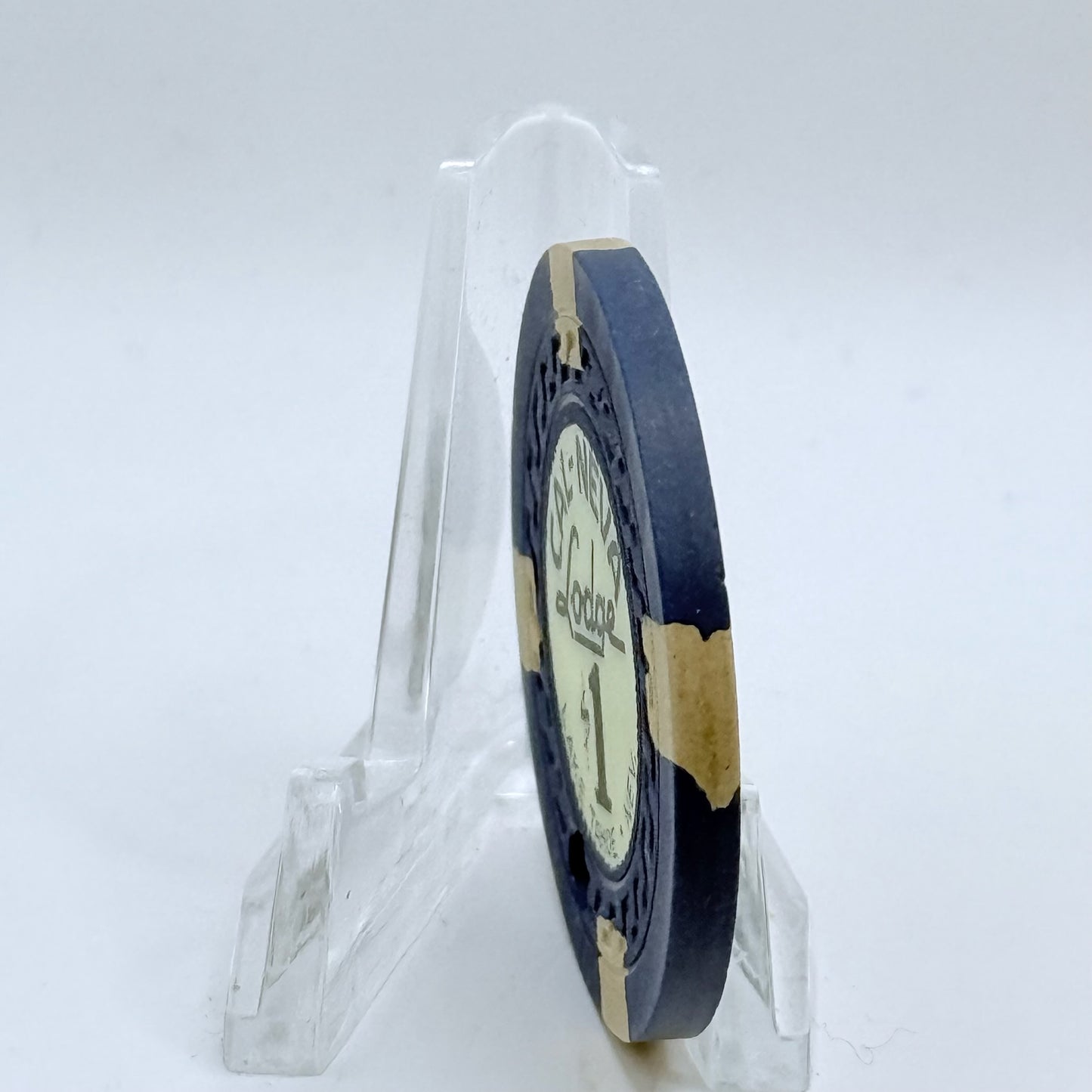 Cal-Neva Lodge Lake Tahoe Nevada 1958 LE $1 Casino Chip N6571