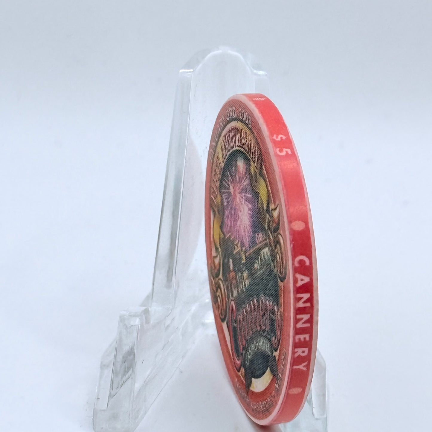 Cannery N. Las Vegas Nevada 2008 '5th Anniversary' LE $5 Casino Chip E8530