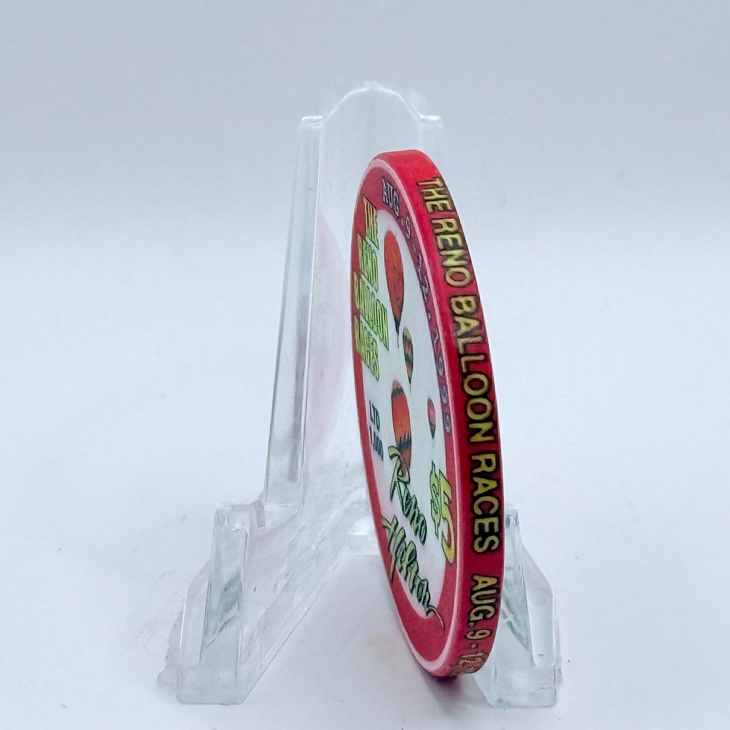Hilton Resort Reno Nevada 1999 'Reno Air Races' LE $5 Casino Chip V4555