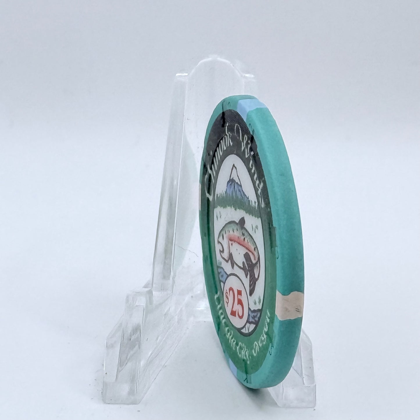 Chinook Winds Lincoln City Oregon $25 Casino Chip