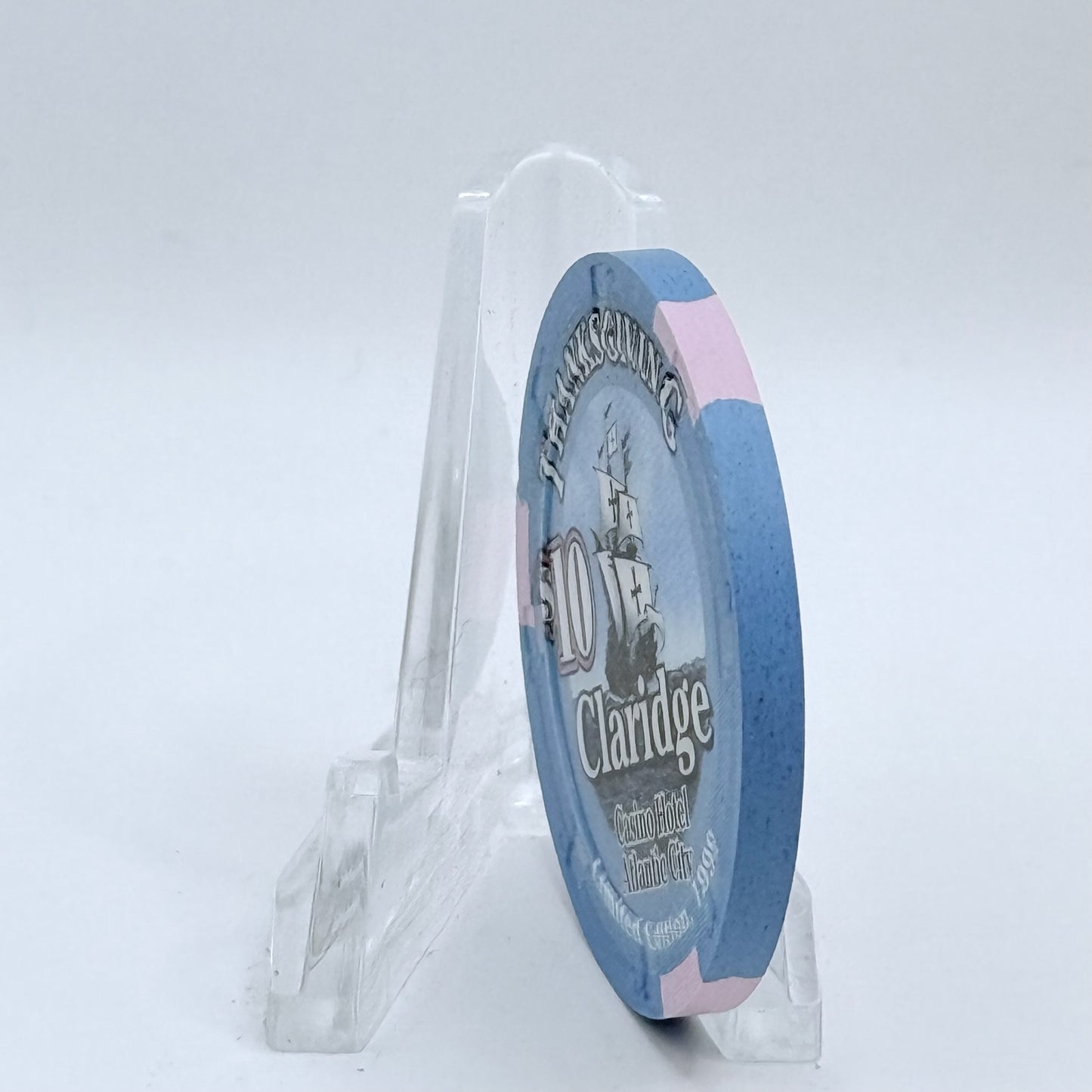 Claridge Atlantic City New Jersey 1999 'Thanksgiving' LE $10 Casino Chip