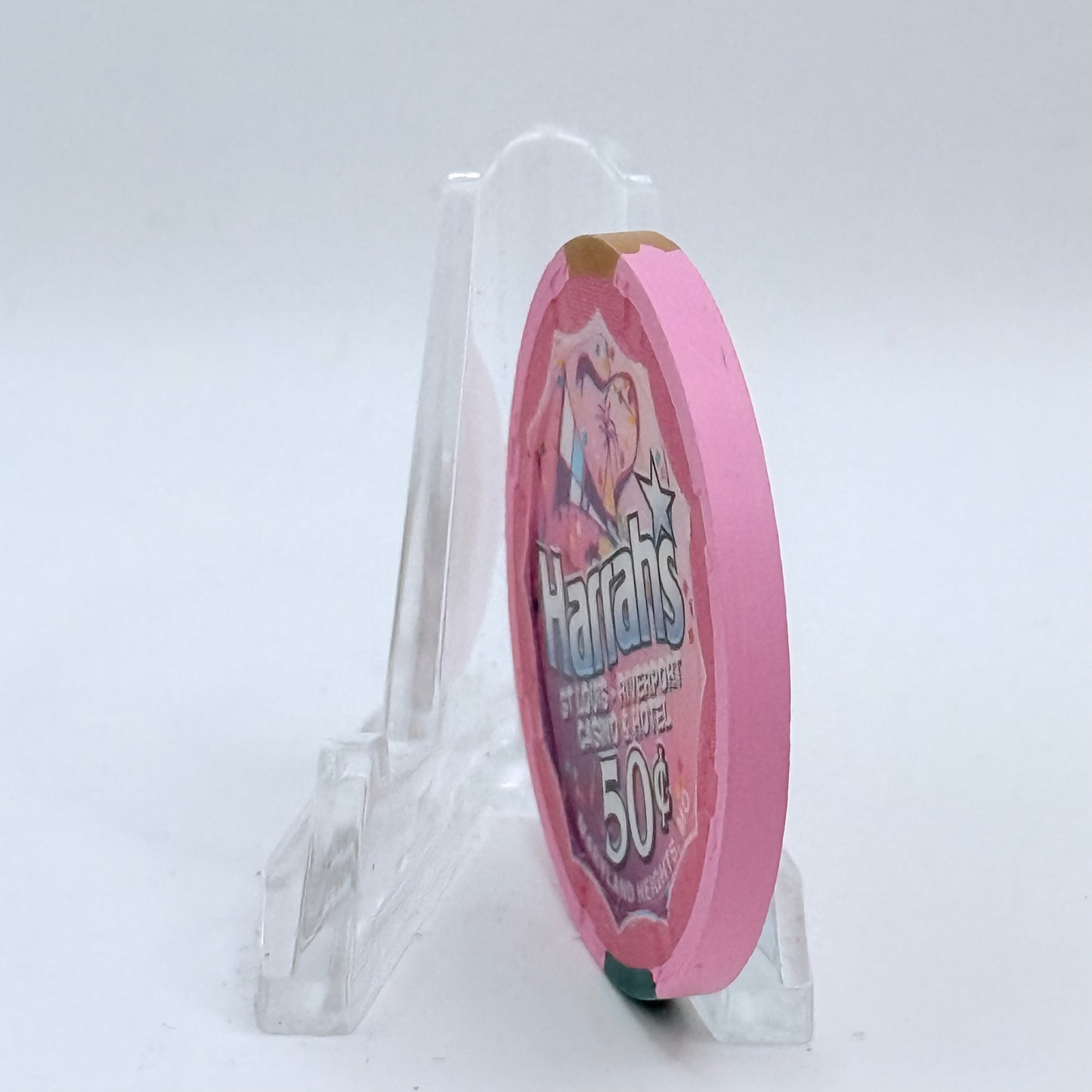 Harrah's Maryland Heights Missouri $0.50 Casino Chip