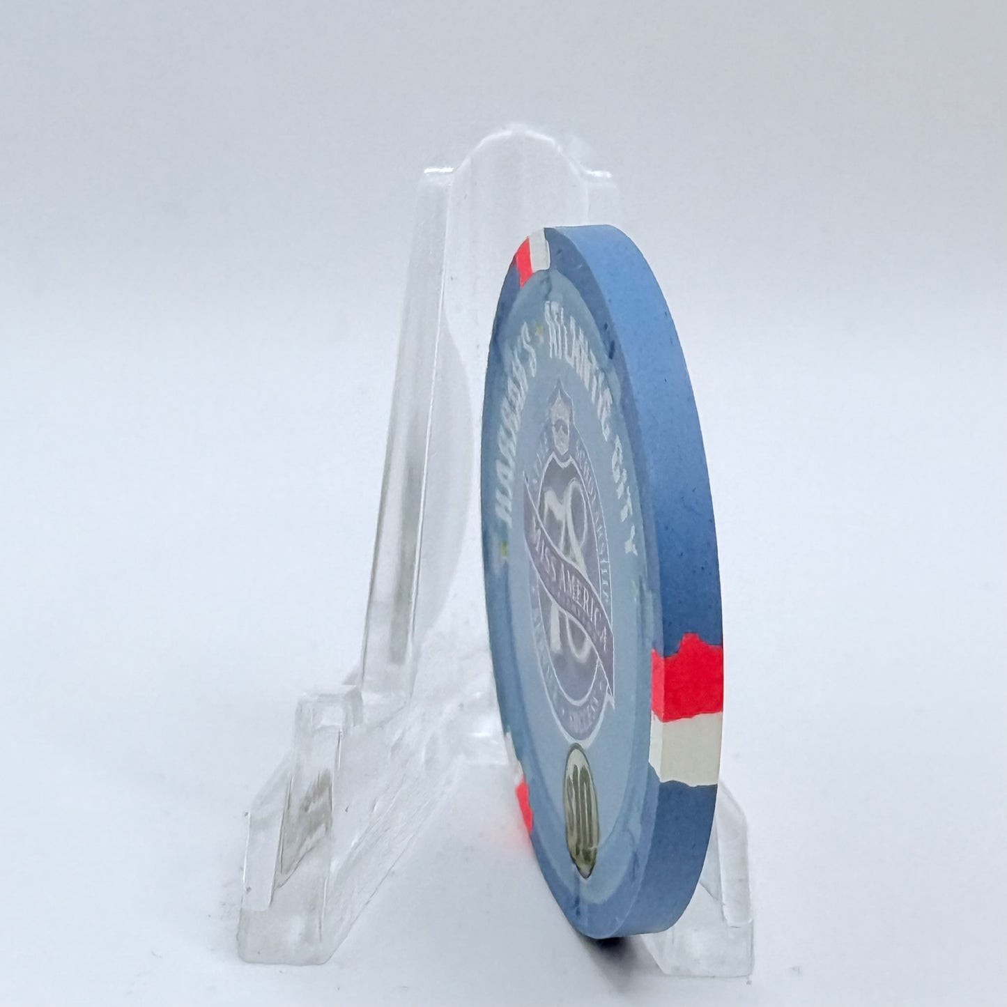 Harrah's (Marina) Atlantic City New Jersey 1998 'Miss America' LE $10 Casino Chip