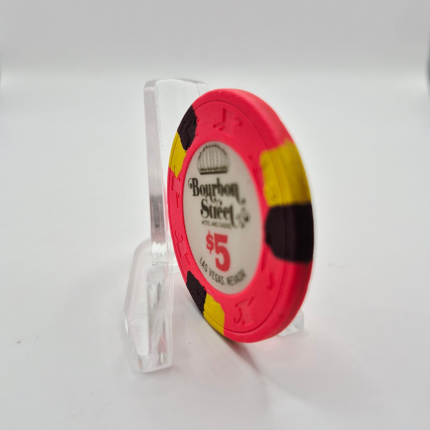 Bourbon Street Las Vegas Nevada 1988 $5 Casino Chip N1380