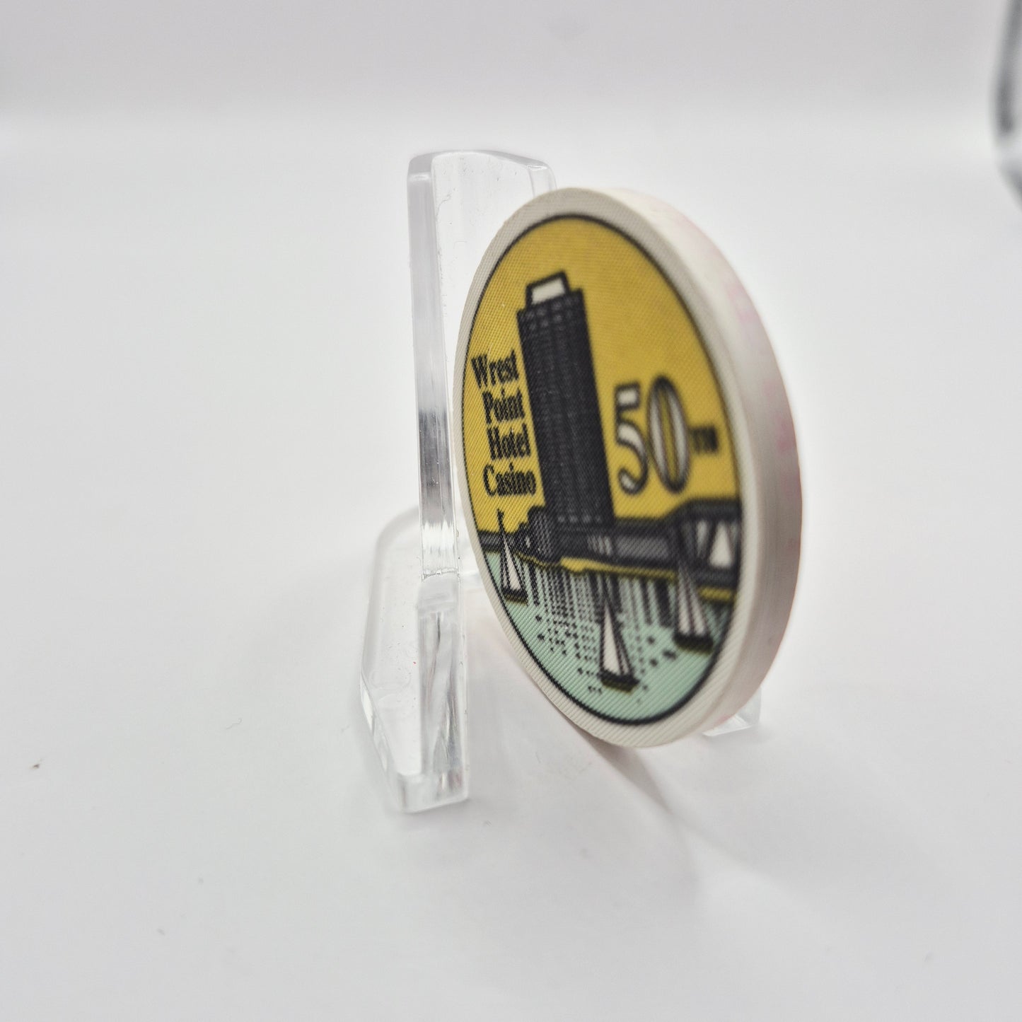 Wrest Point Casino Sandy Point Australia 50th Anniversary Casino Chip