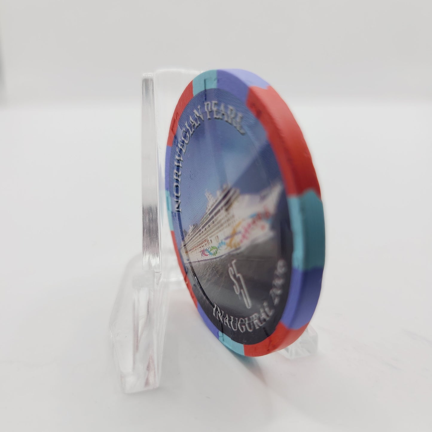 Norwegian Pearl Norwegian Cruise Lines Inaugural 2006 $5 Casino Chip