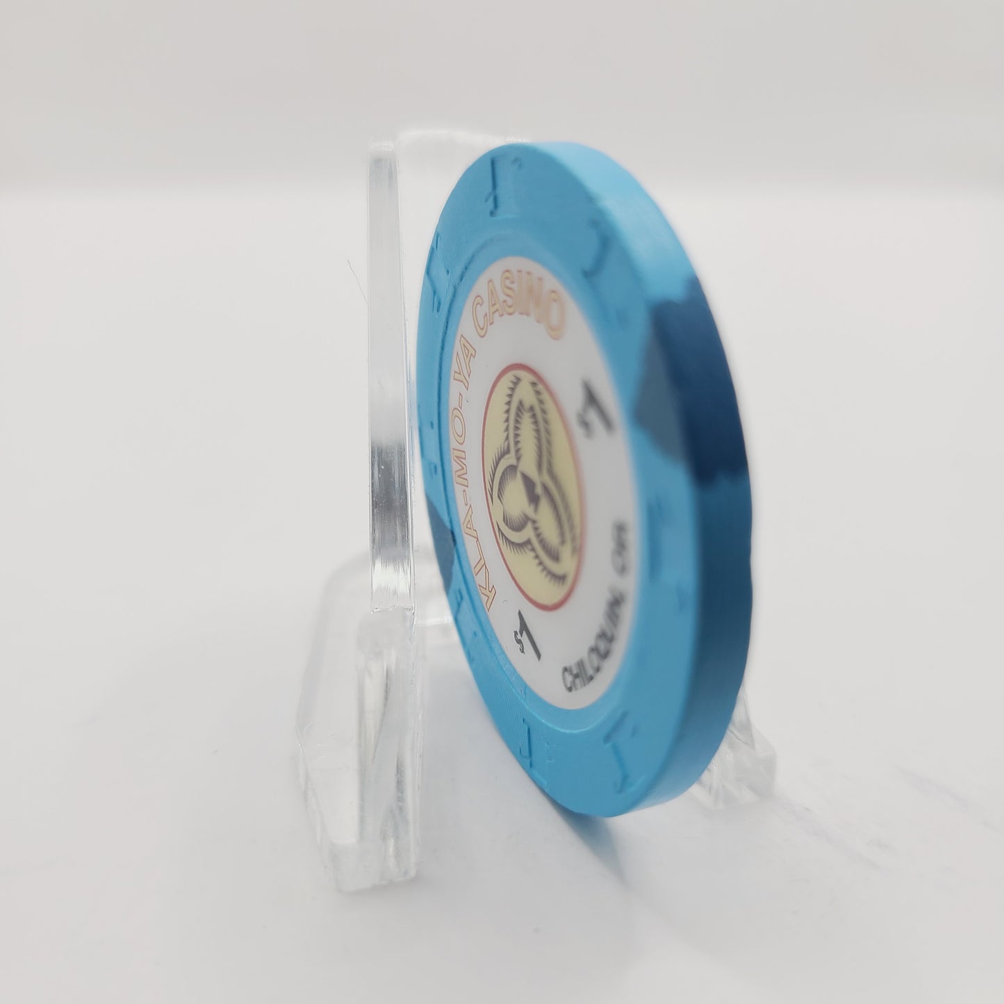 Kla-Mo-Ya Casino Chiloquin Oregon $1 Casino chip