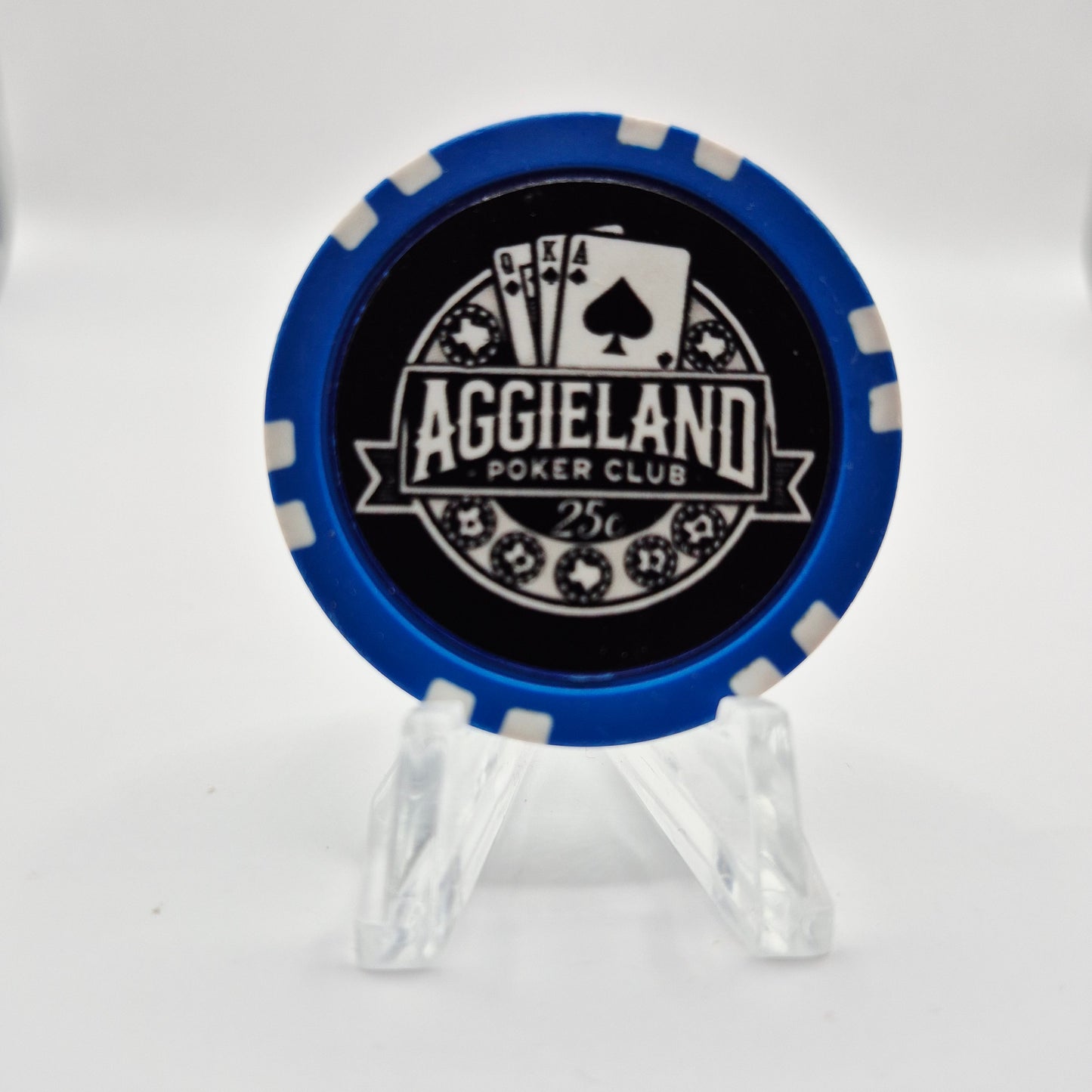 Aggieland Poker Club College Station Texas 2025 $.25 Casino Chip