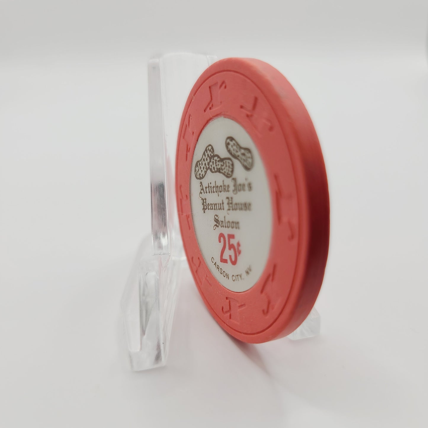 Artichoke Joe's Casino Carson City Nevada 1993 $.25 Casino Chip N3126.S