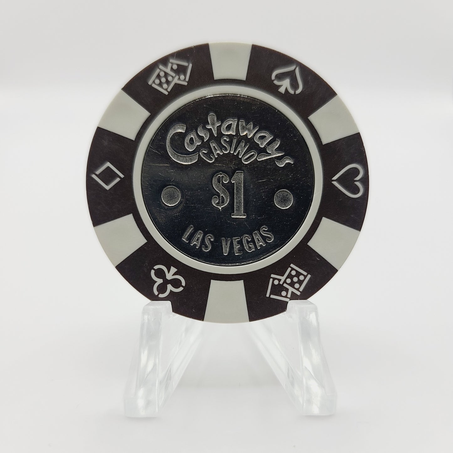 Castaways Casino Las Vegas Nevada Coin Insert $1 Casino Chip N0892.S