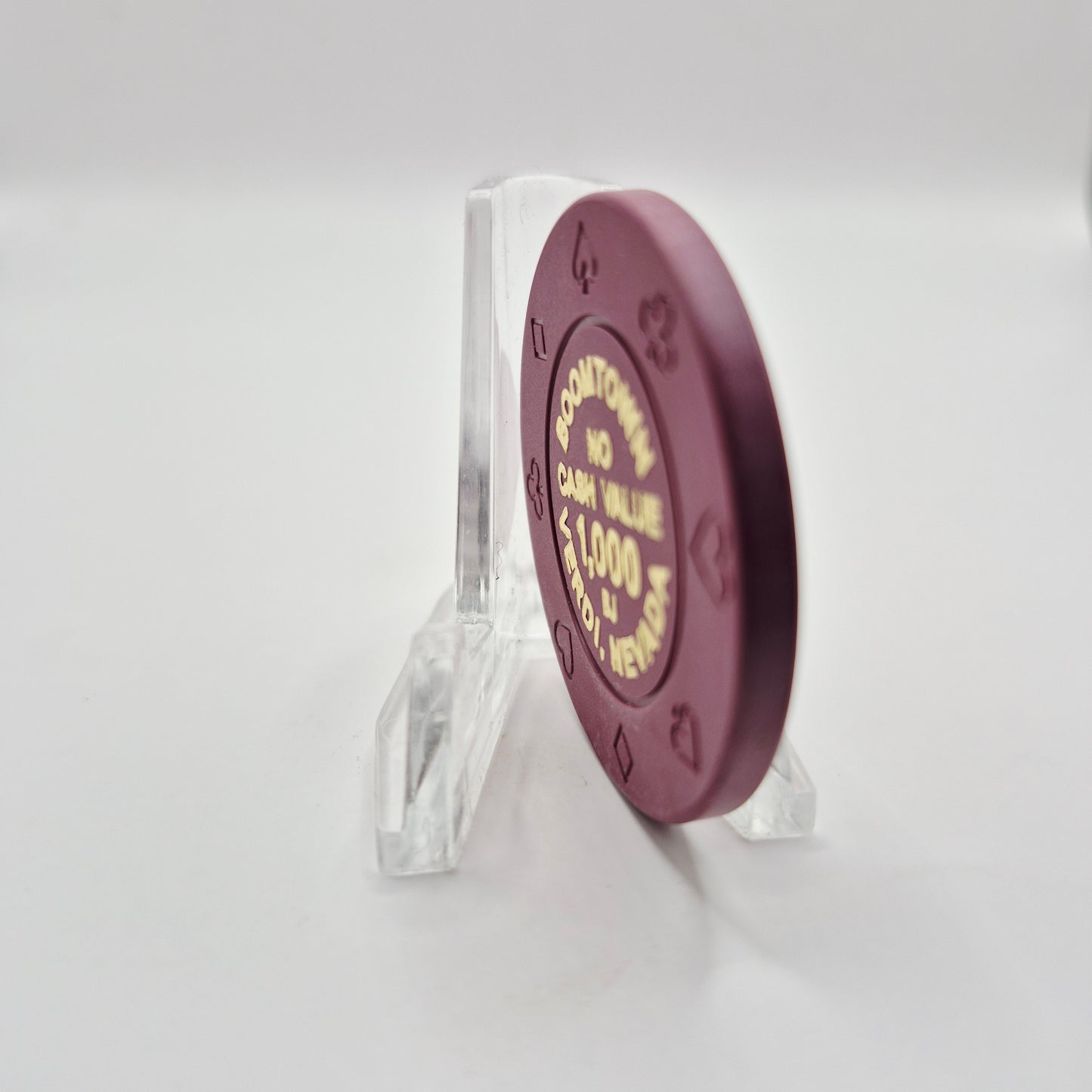 Boomtown Casino Reno/Verdi NV NCV 1000 Casino Chip "UNCIRCULATED" V2170