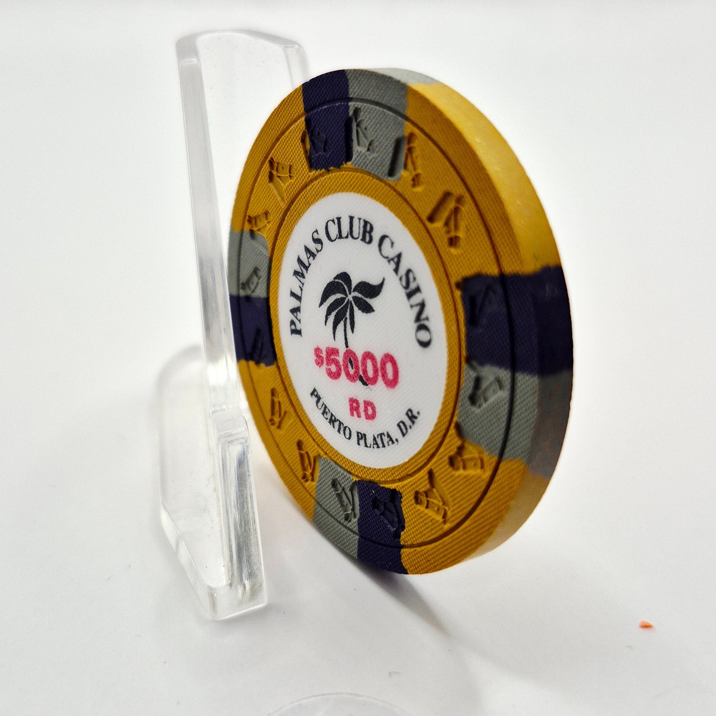 Palmas Club Casino Puerto Plata Dominican Republic $5000 Casino Chip