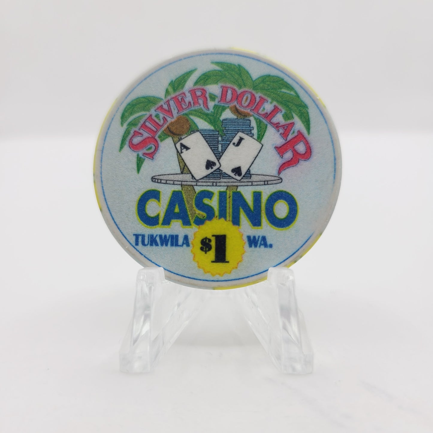 Silver Dollar Casino Tukwila Washington $1 Casino Chip