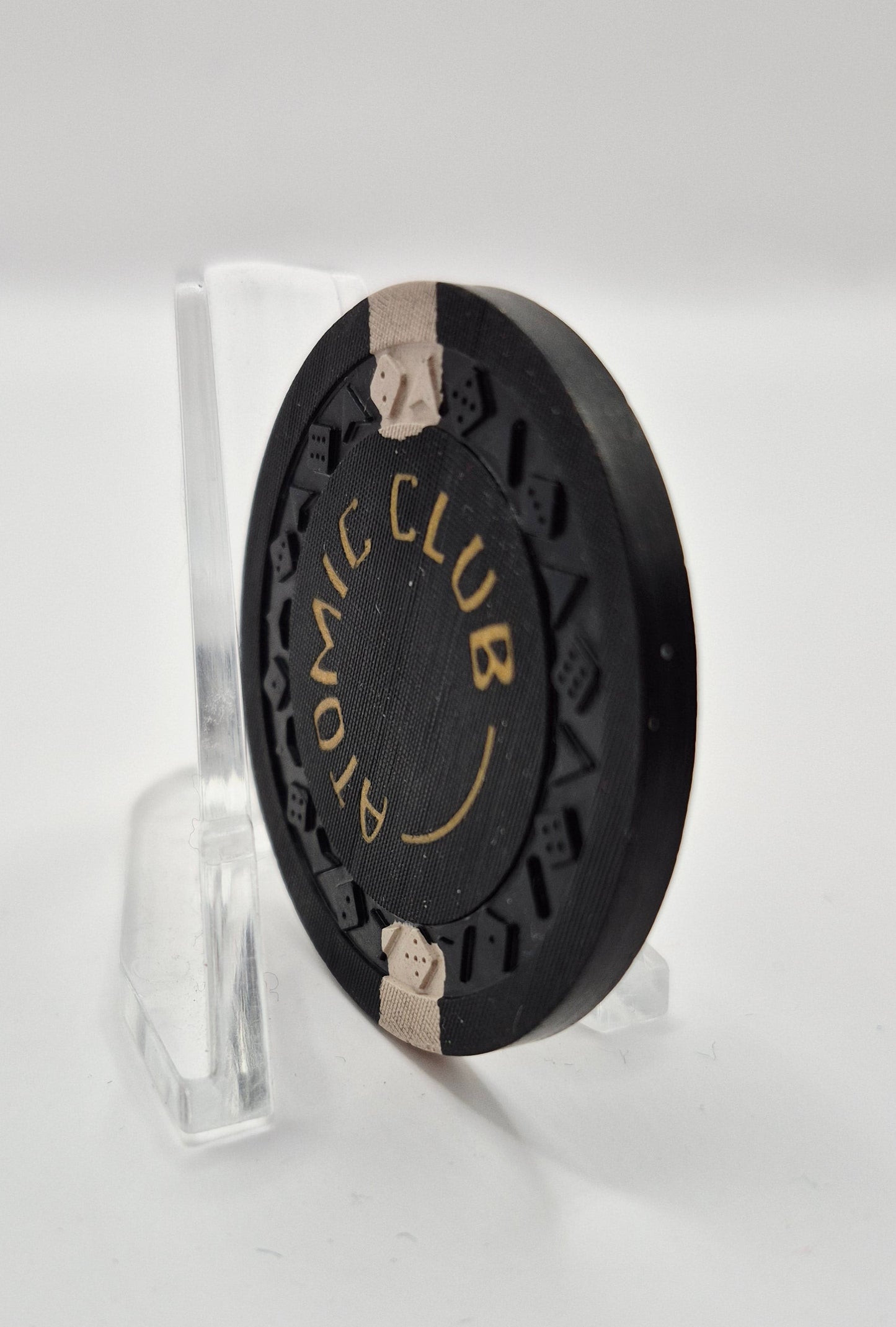 Atomic Club Casino Winnemucca Nevada 1951 $1 Casino Chip N3153