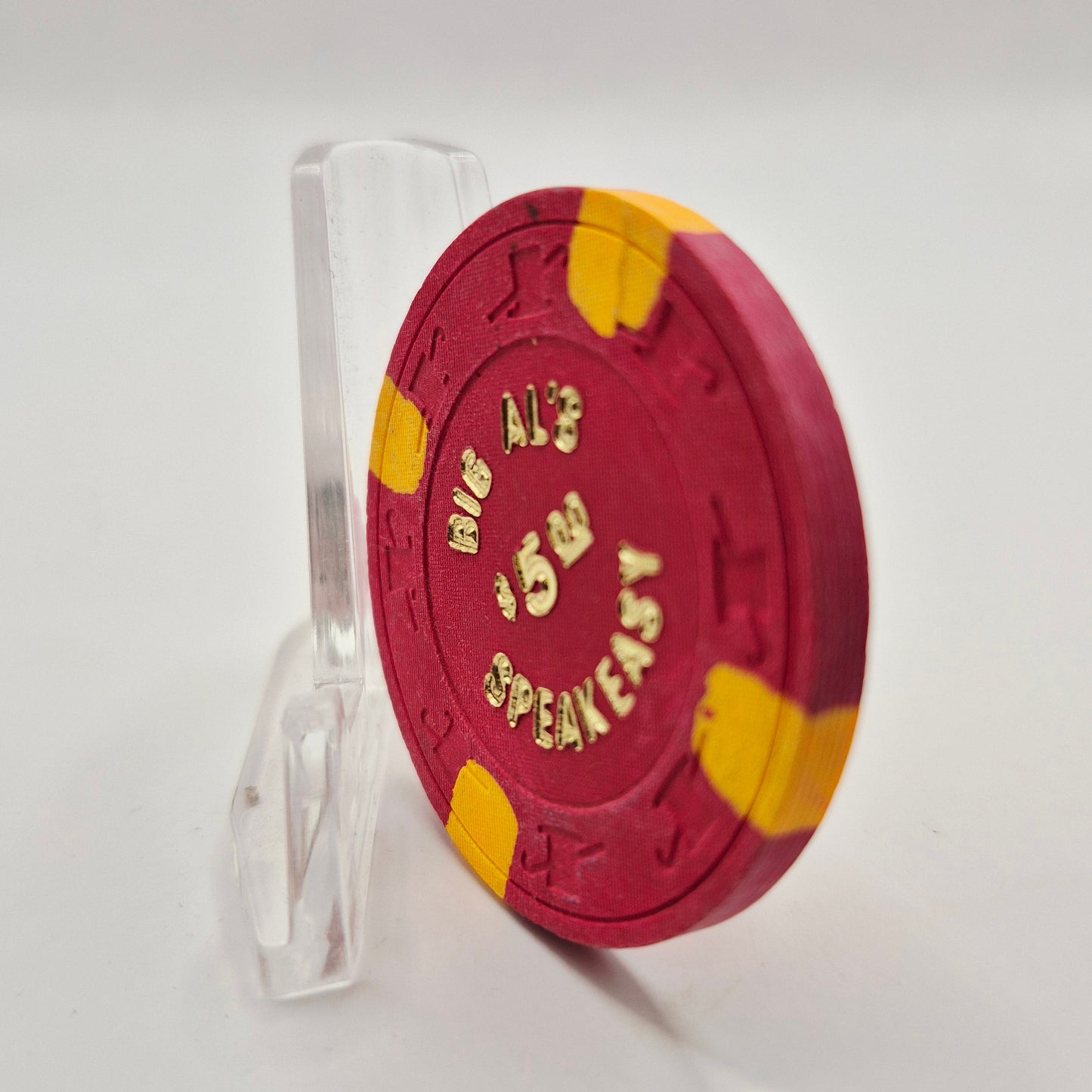 Big Al's Speakeasy Las Vegas Nevada 1980 $5 Casino Chip N2368